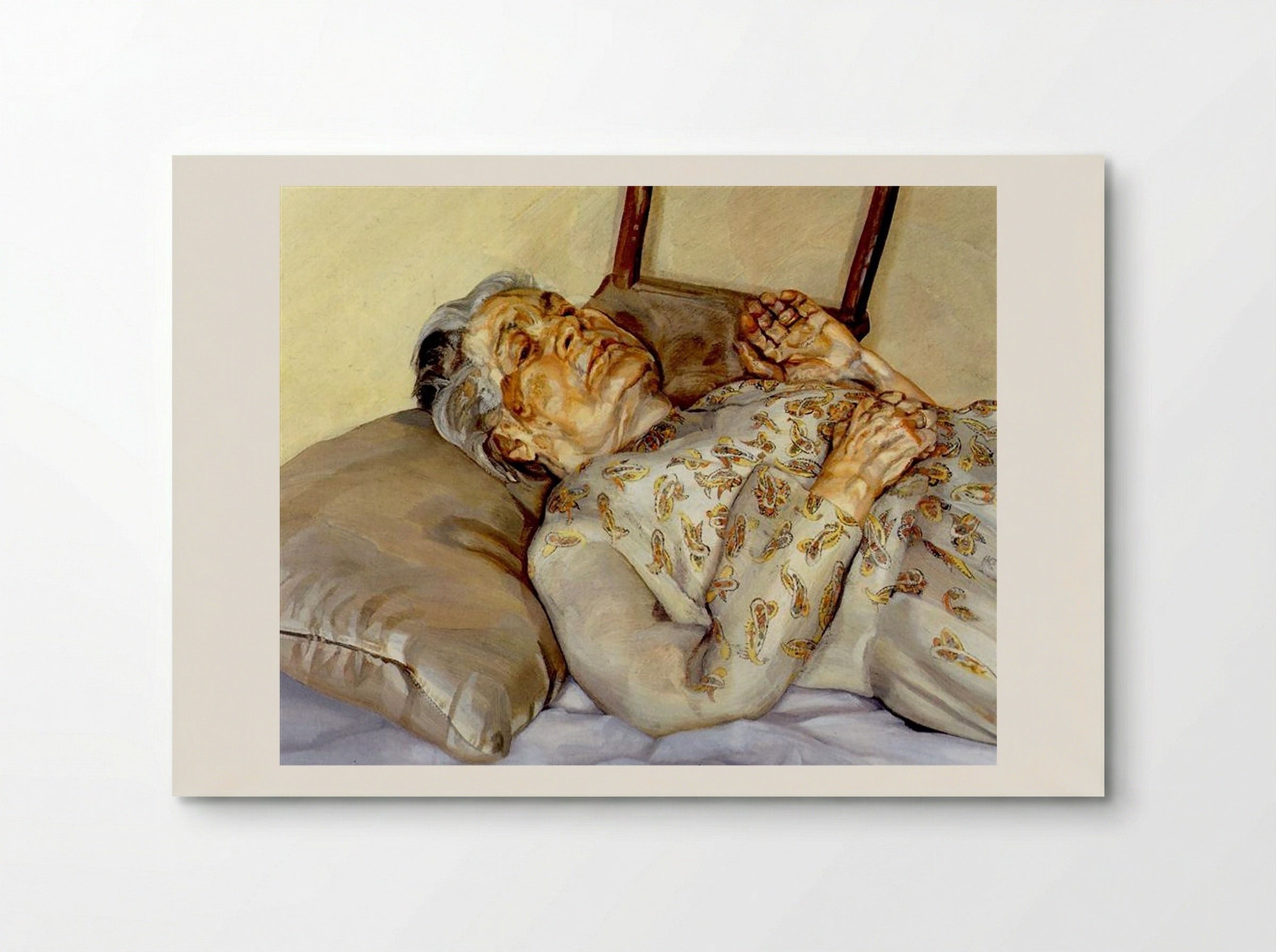 The Painter's Mother Resting III - Lucian Freud - Poster