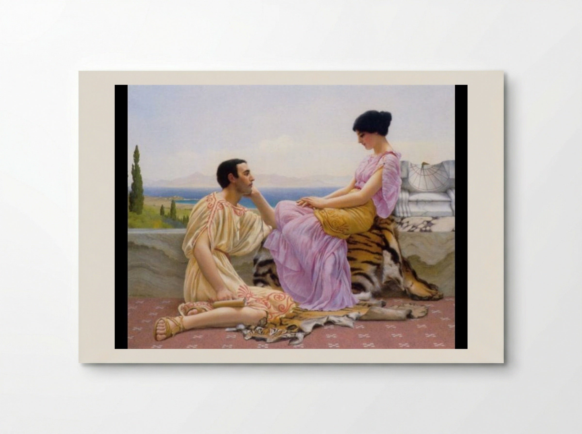 Youth and Time - John William Godward - Poster