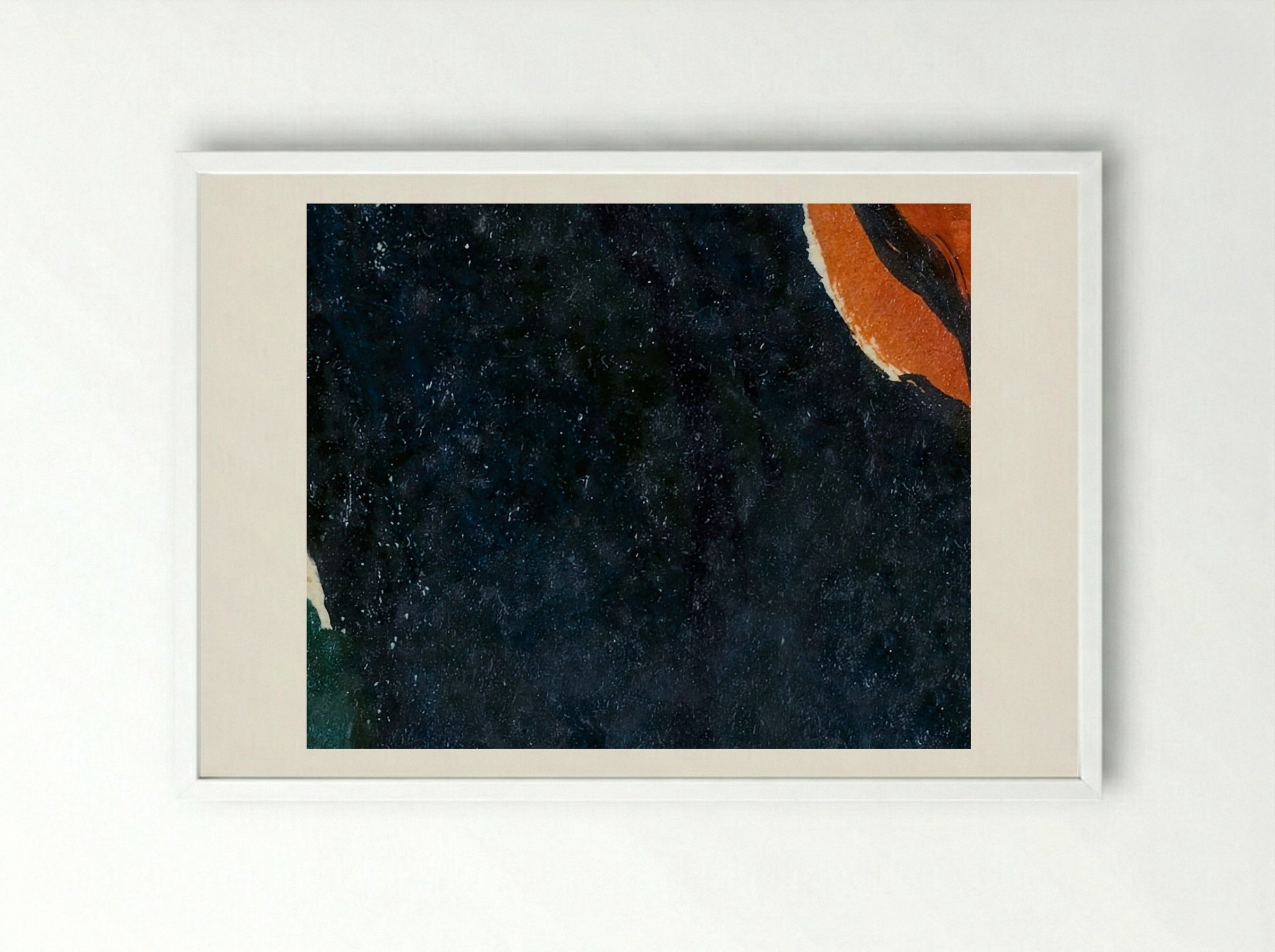 Sun Through Tree I - Arthur Dove - Framed Print White