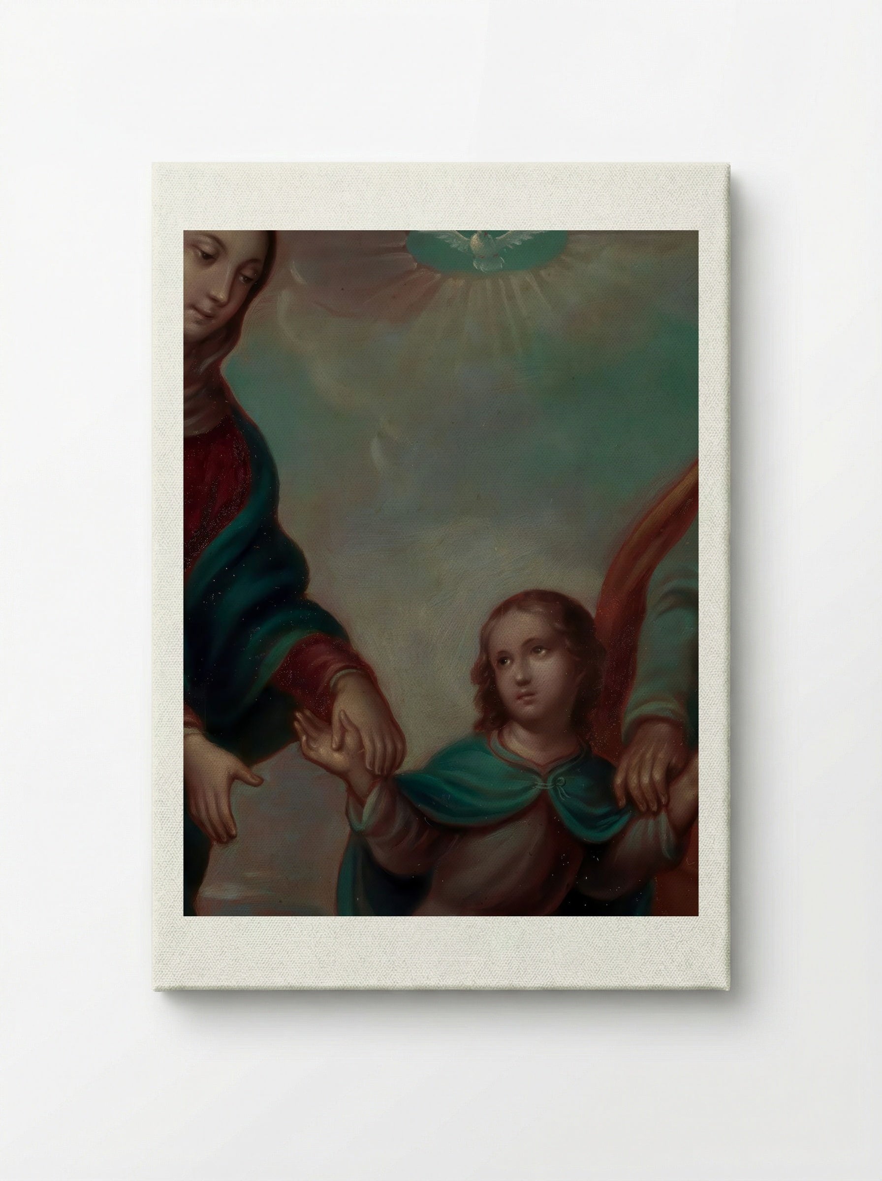 The Return of the Holy Family from Egypt - Nicolás Enríquez - Canvas