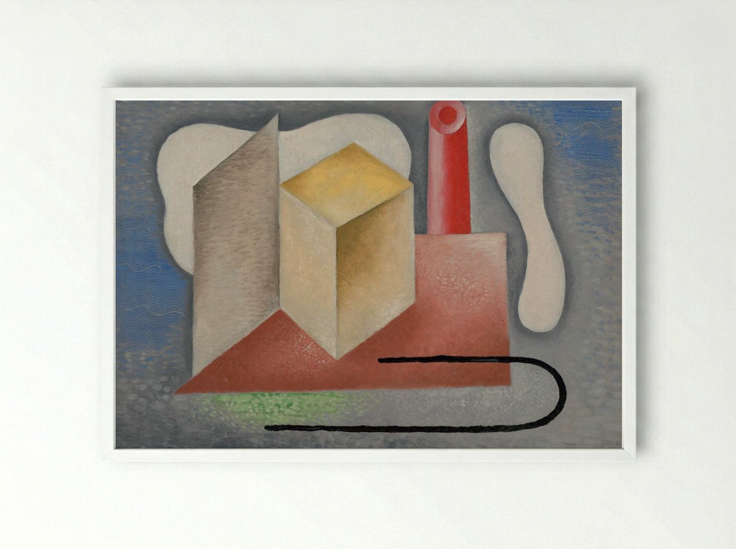 Factory - Mikuláš Galanda - Framed Print White