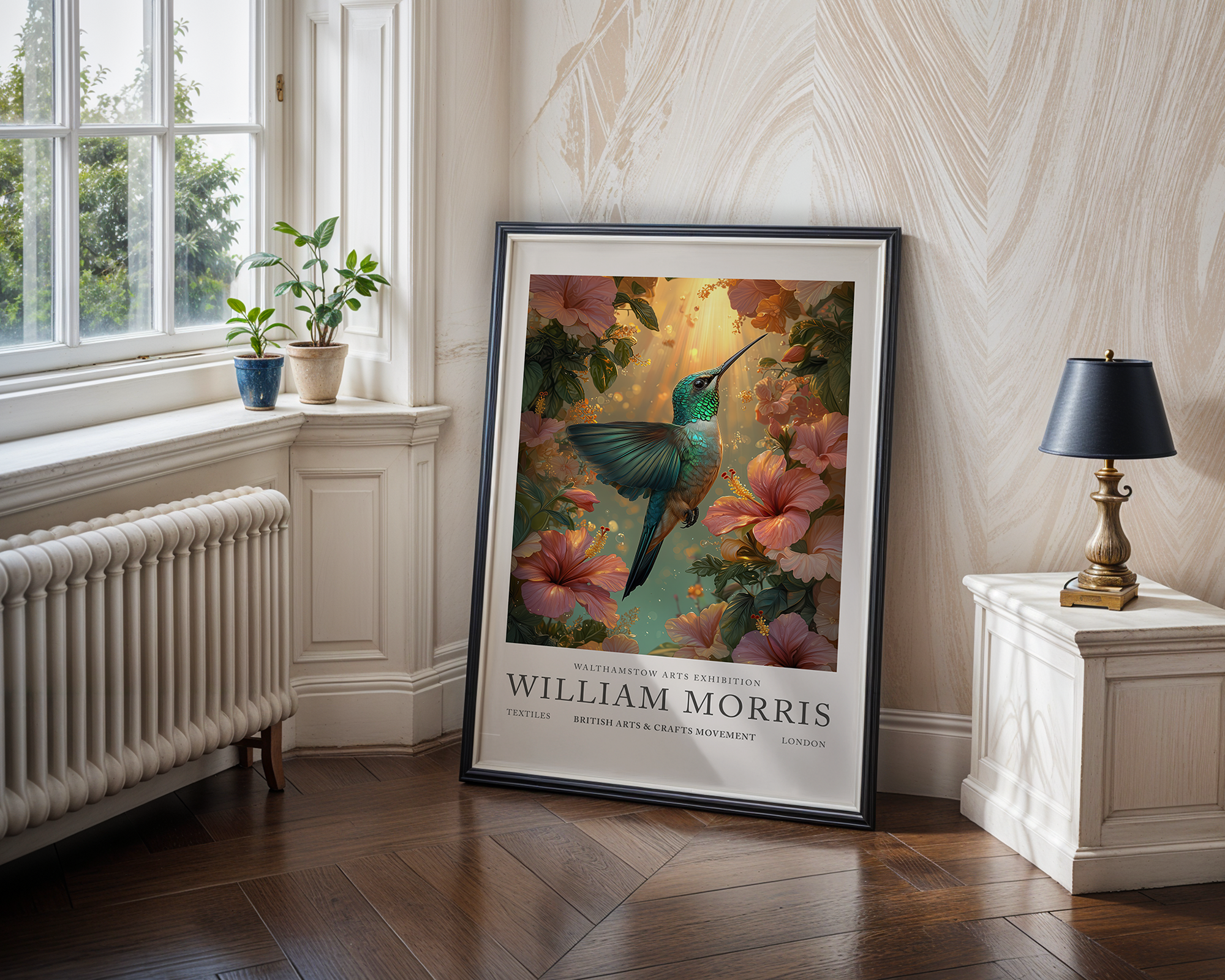 Hummingbird Halo - William Morris