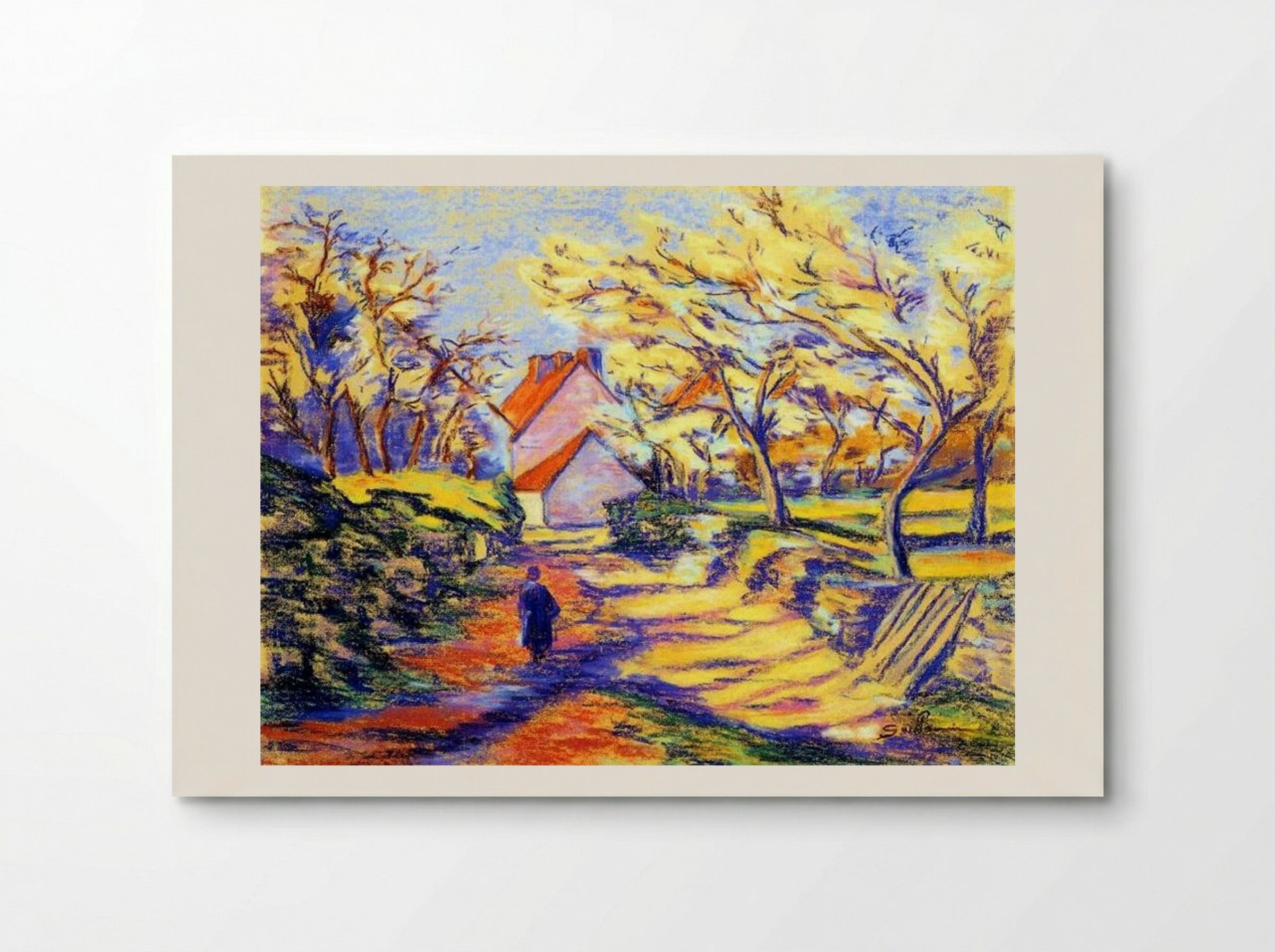 À la campagne - Armand Guillaumin - Poster