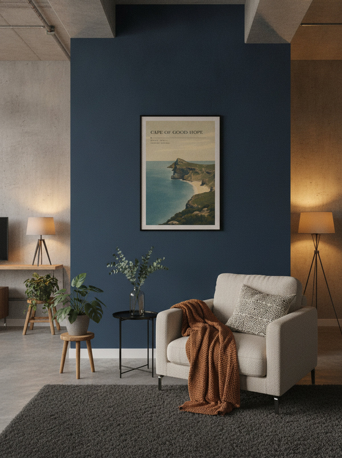 Cape of Good Hope Travel Poster Artwork - Lifestyle