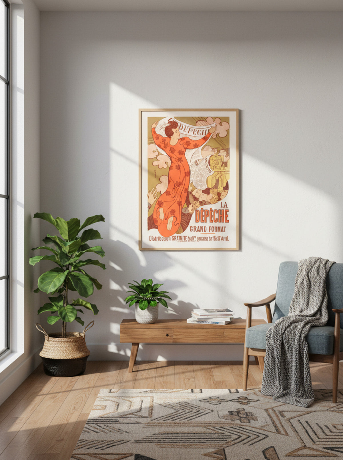 Poster for La Dépêche de Toulouse - Maurice Denis - Lifestyle