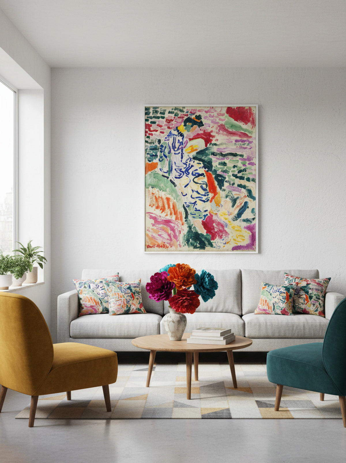 La Japonaise by Henri Matisse – Fauvist Figurative Orientalist Print - Lifestyle