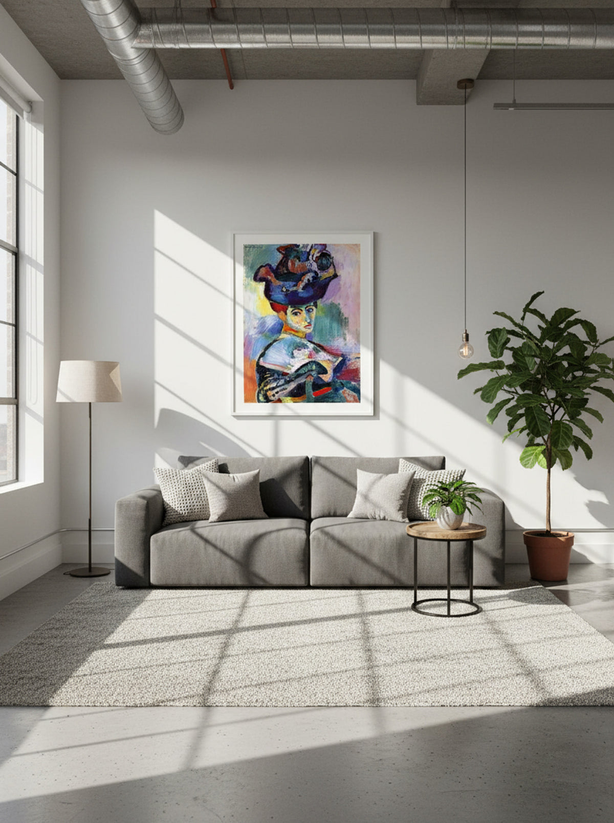 Woman Beside the Water by Henri Matisse – Fauvist Figurative Landscape Print - Lifestyle