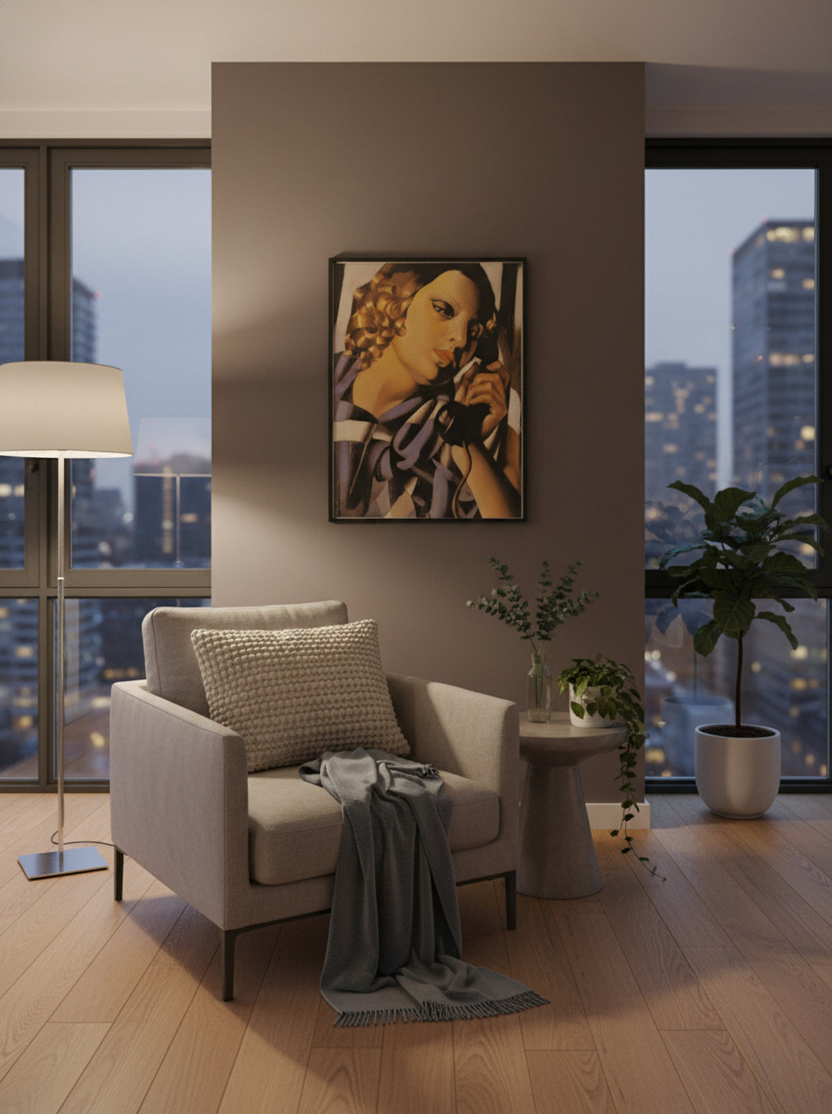 The Telephone - Tamara de Lempicka - Lifestyle