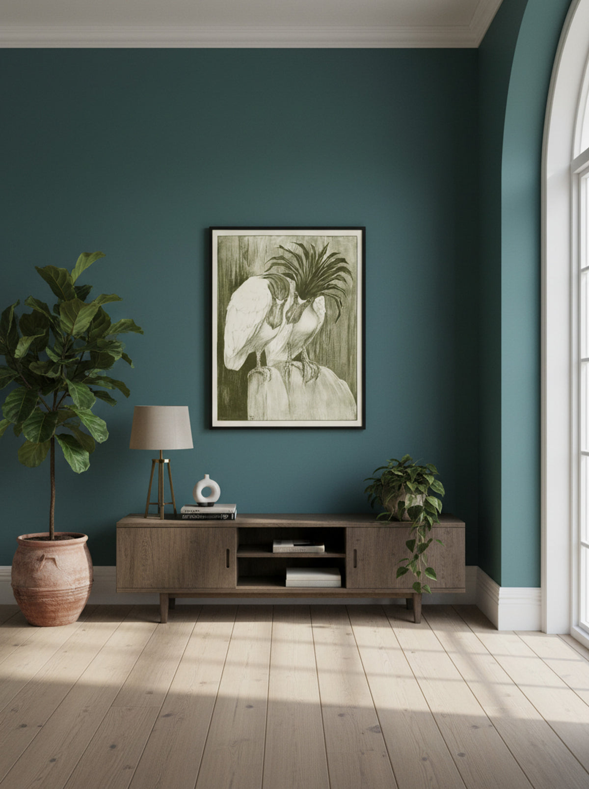 Two Boat-billed Herons - Theo van Hoytema - Lifestyle