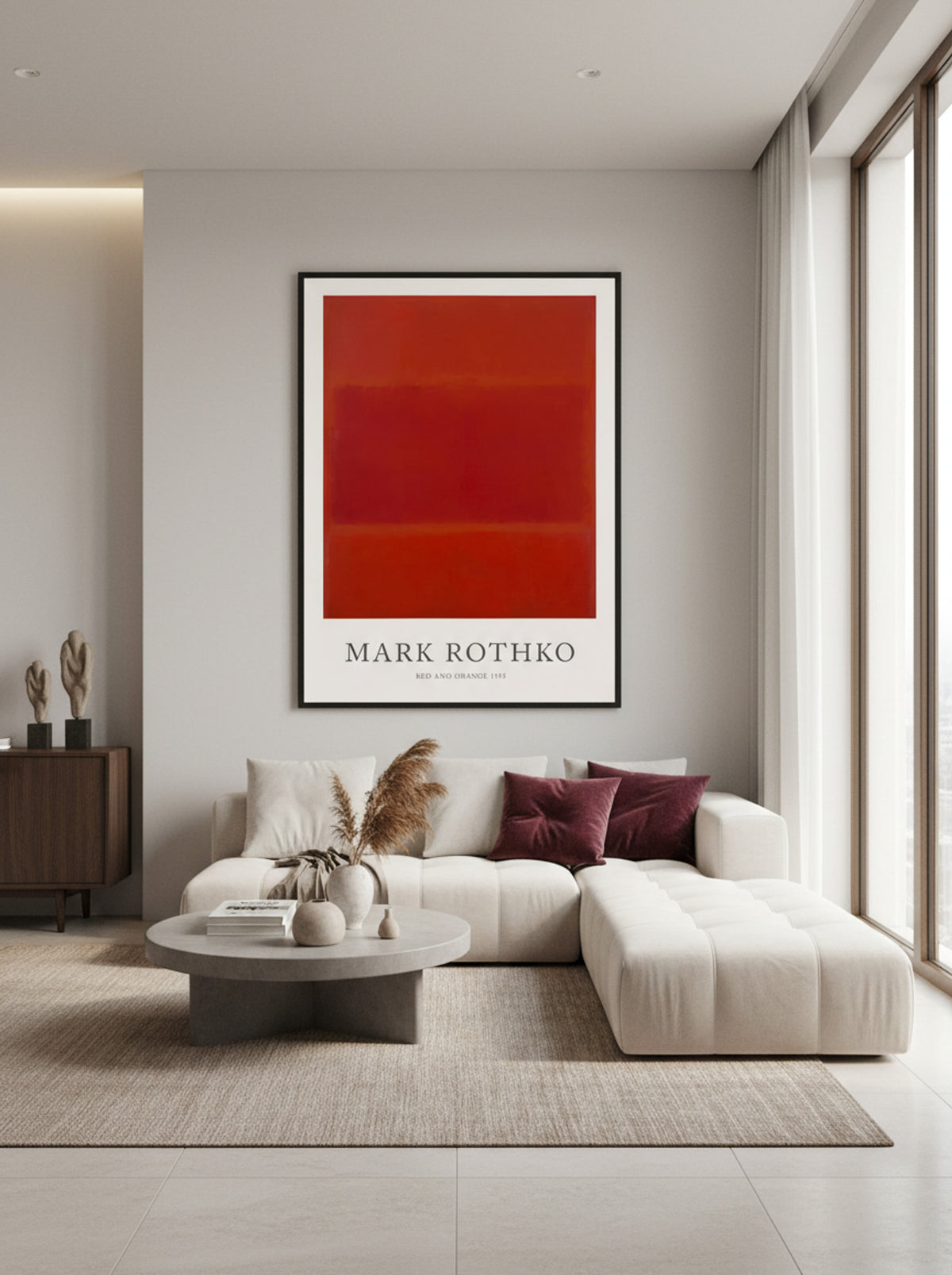 Red and Orange - Mark Rothko - Lifestyle