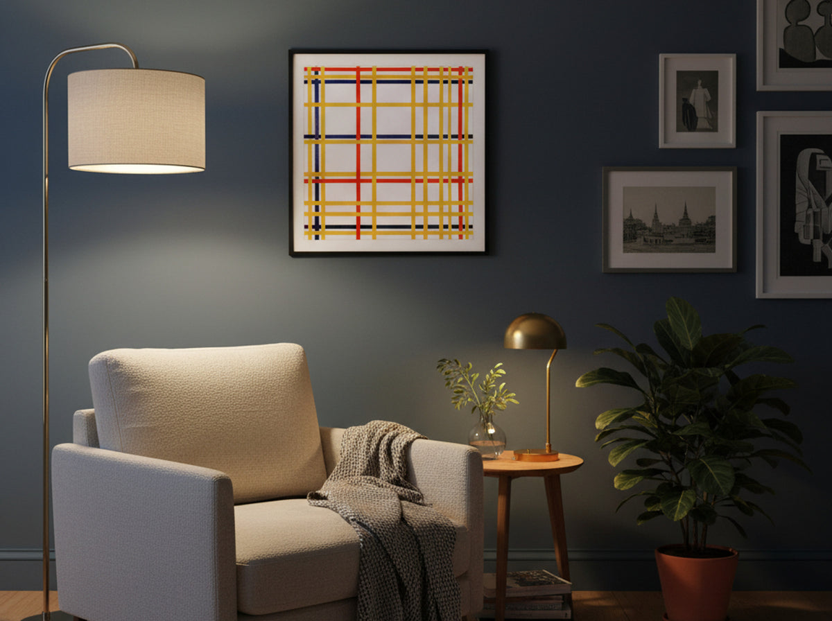 New York City I - Piet Mondrian - Lifestyle