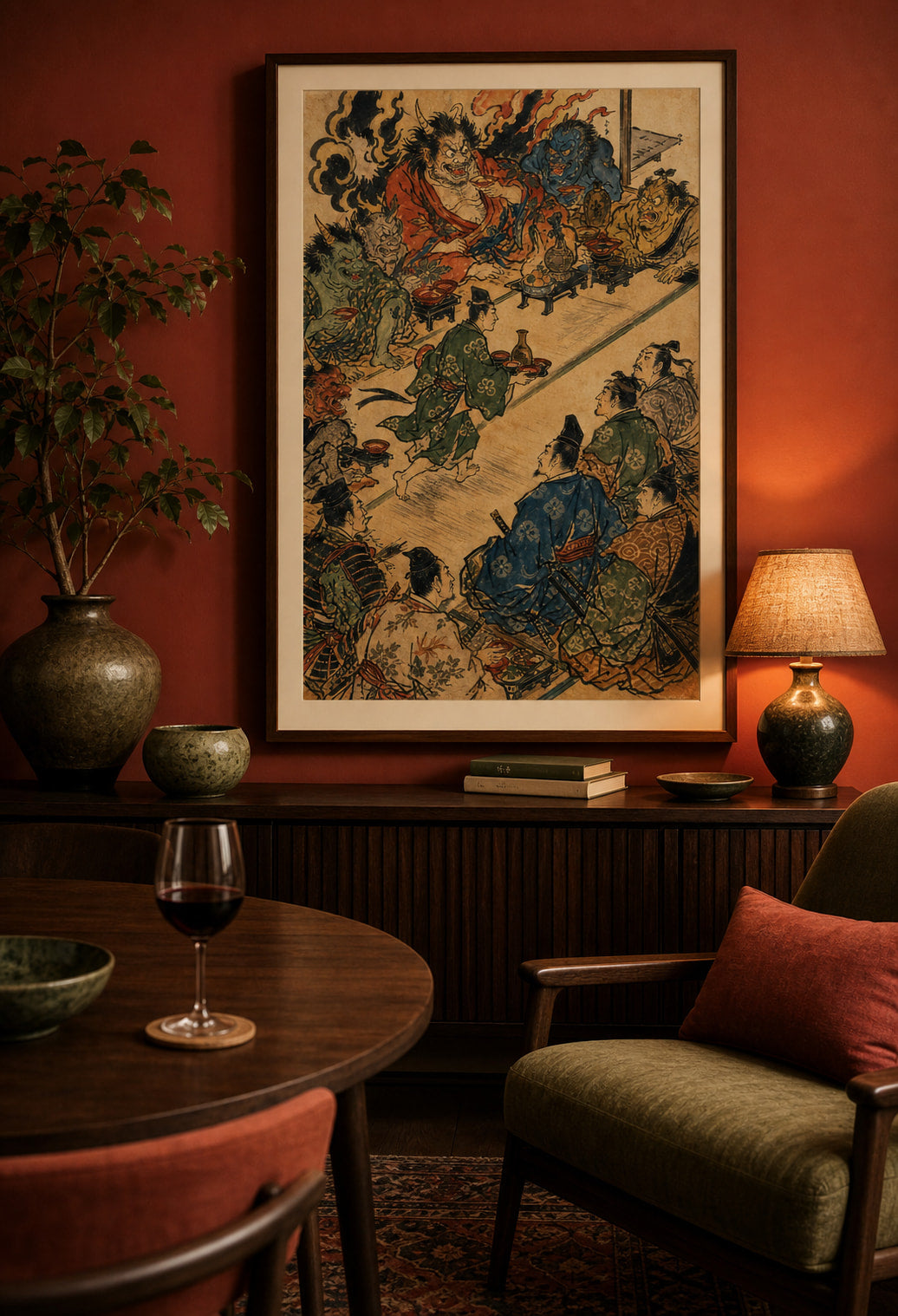 Shuten-doji at Mount Oe: The Demon's Banquet - Lifestyle