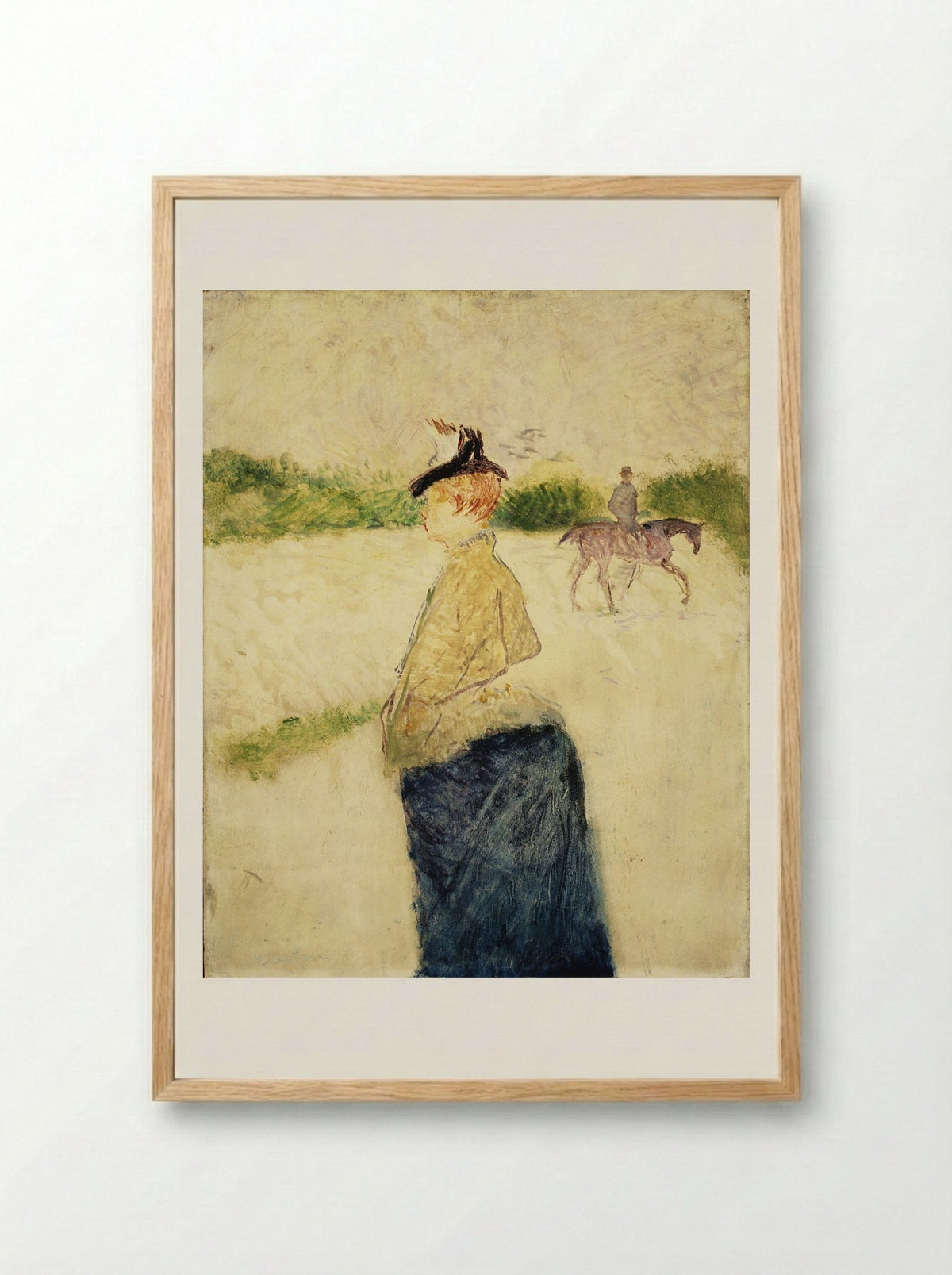 Émilie - Henri de Toulouse-Lautrec - Framed Print Wood