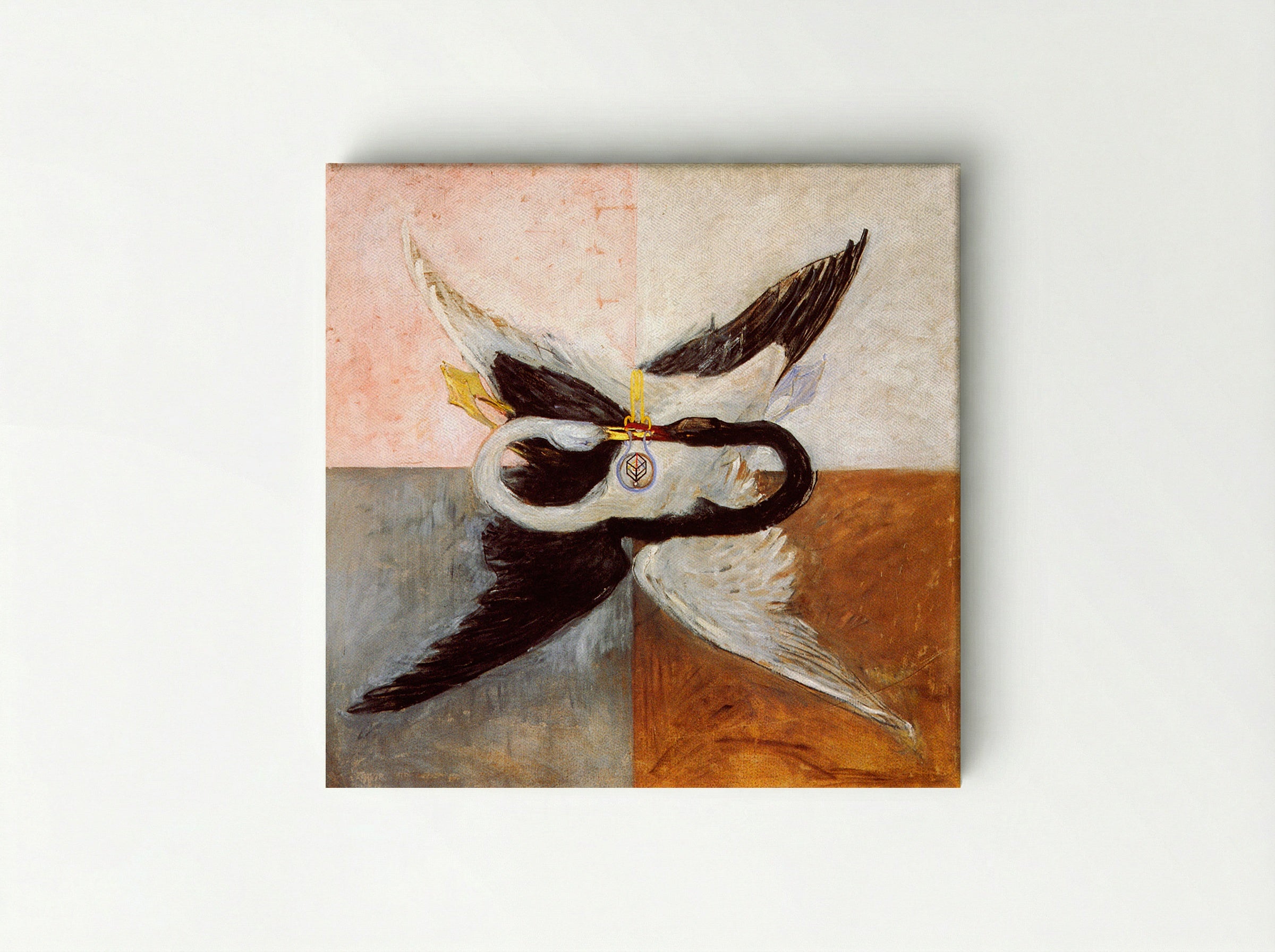 The Swan, No. 24 - Hilma af Klint - Canvas