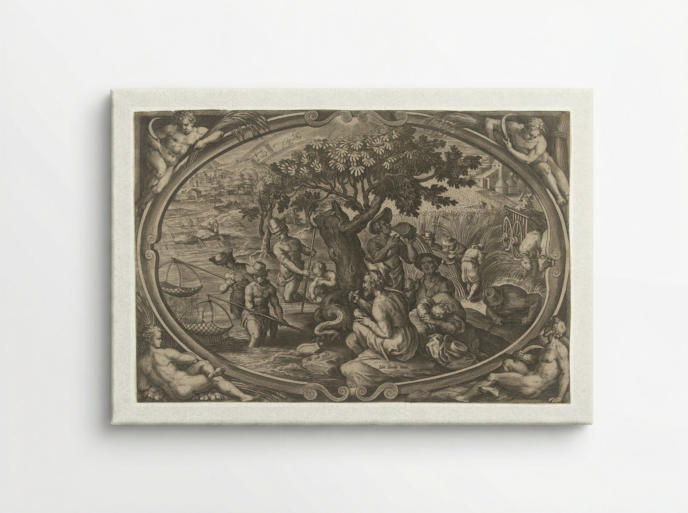 Zomer (Summer) - Philips Galle - Canvas