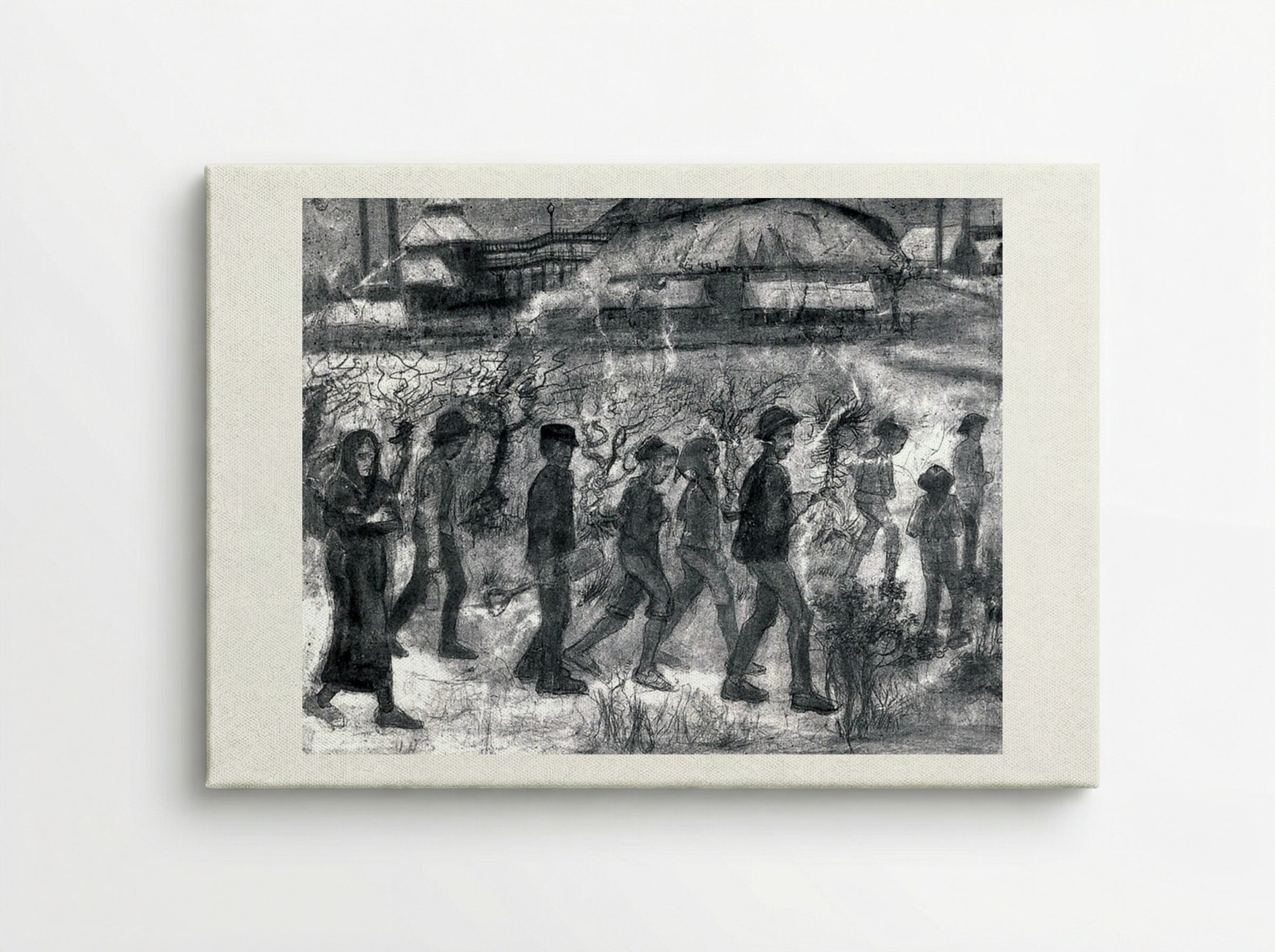Miners - Käthe Kollwitz - Canvas