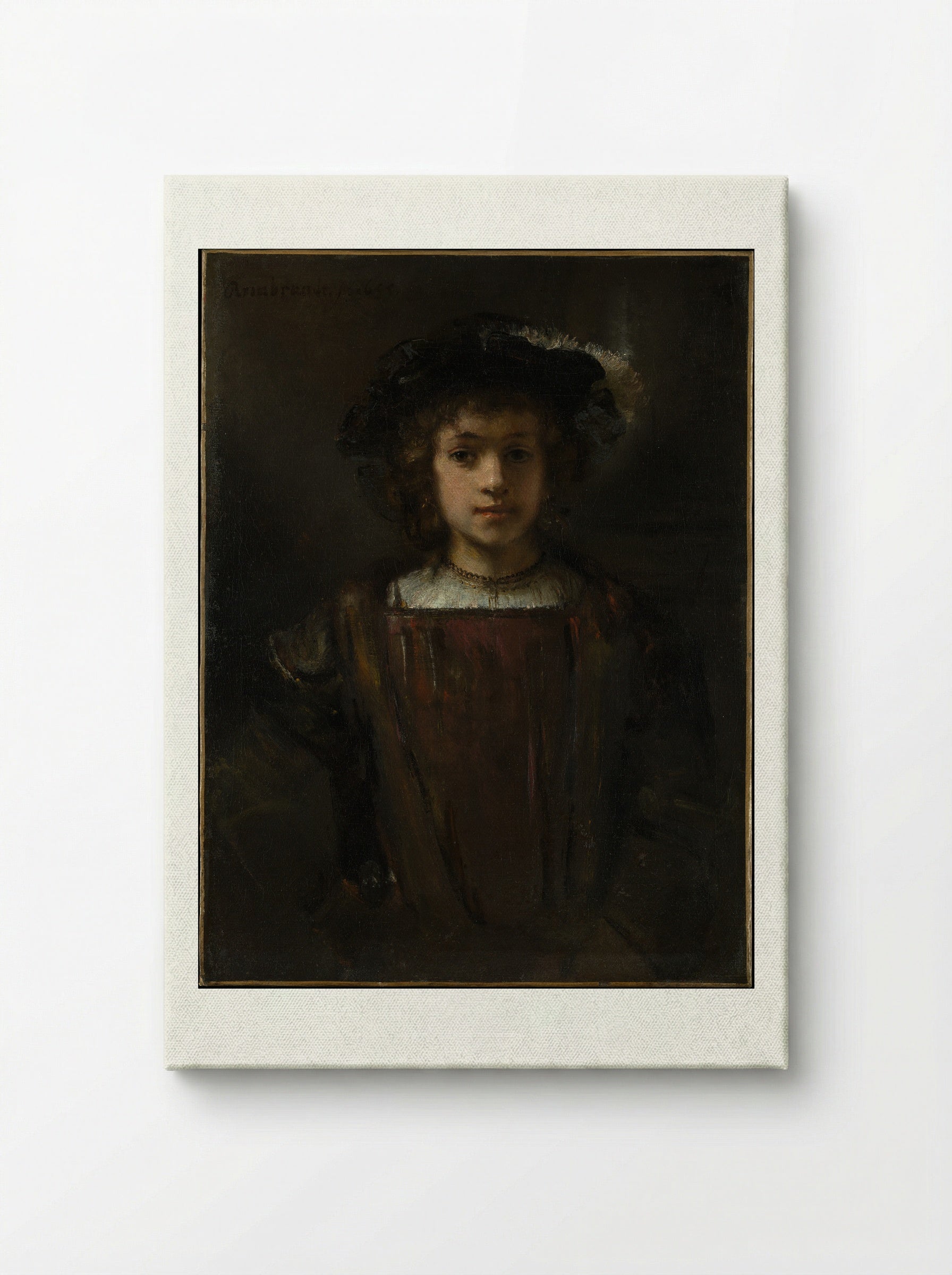 Titus van Rijn - Rembrandt van Rijn - Canvas