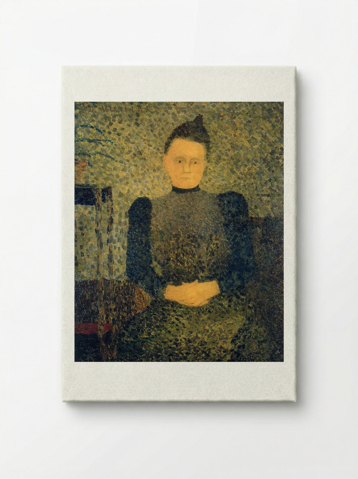 Portrait of Marie Vuillard - Édouard Vuillard - Canvas