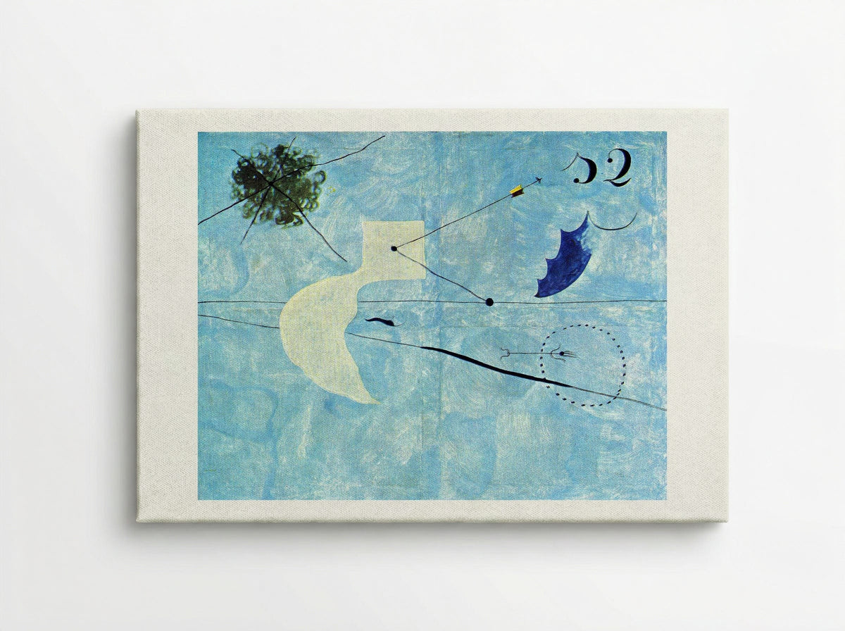 Siesta - Joan Miró - Canvas