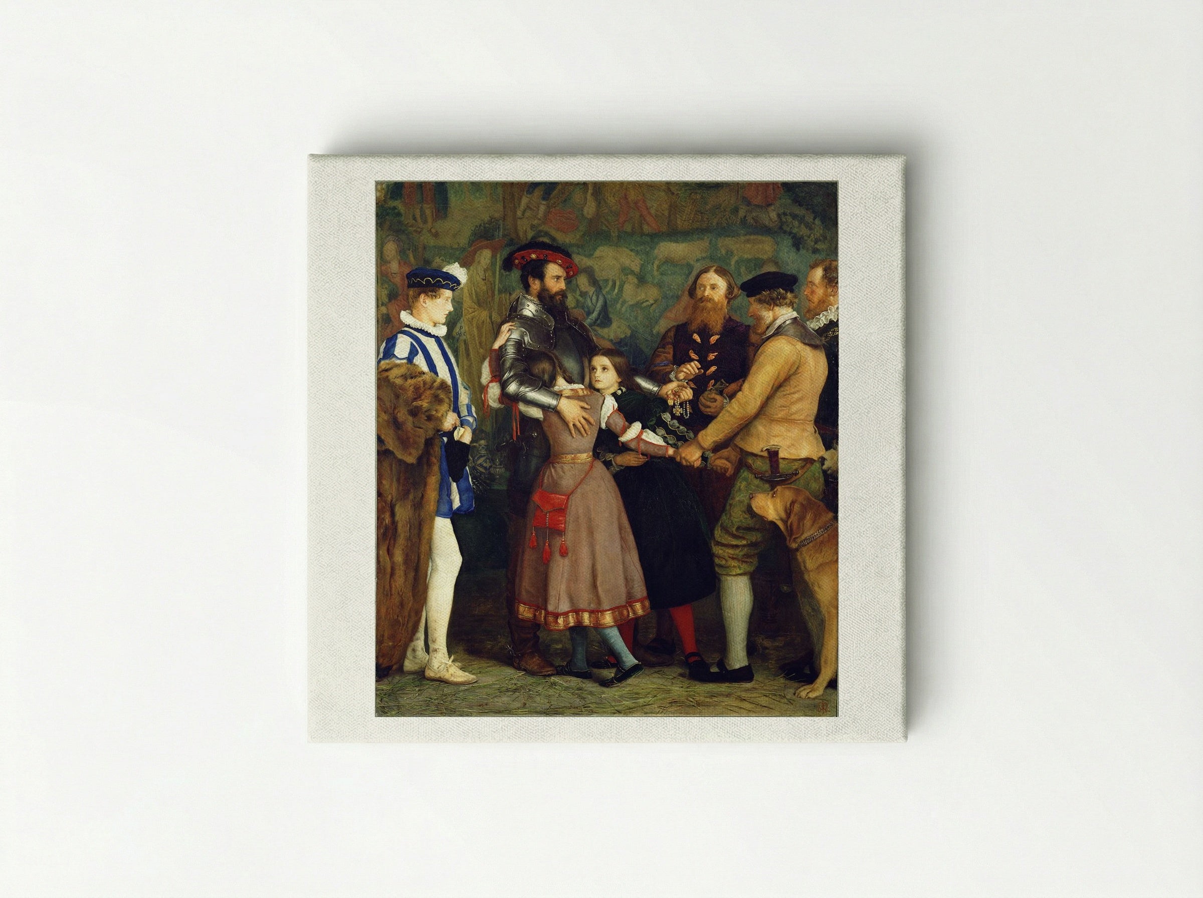 The Ransom - John Everett Millais - Canvas