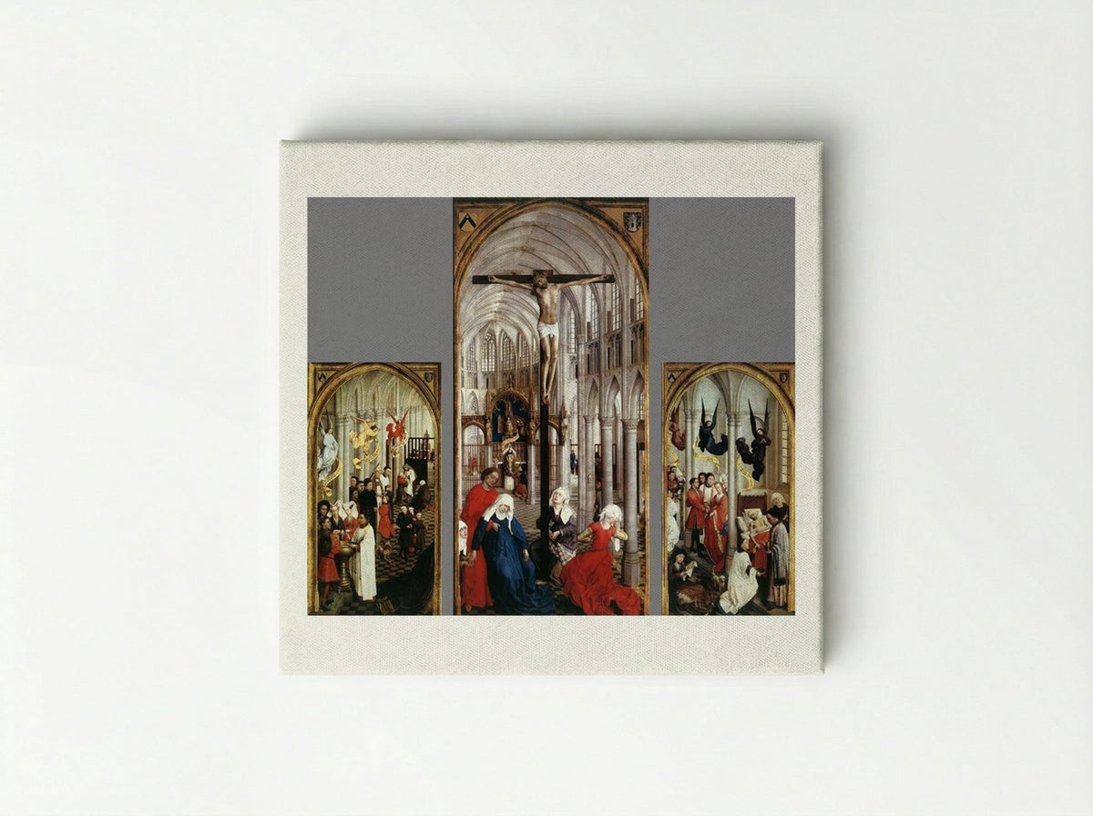 Seven Sacraments Altarpiece - Rogier van der Weyden - Canvas