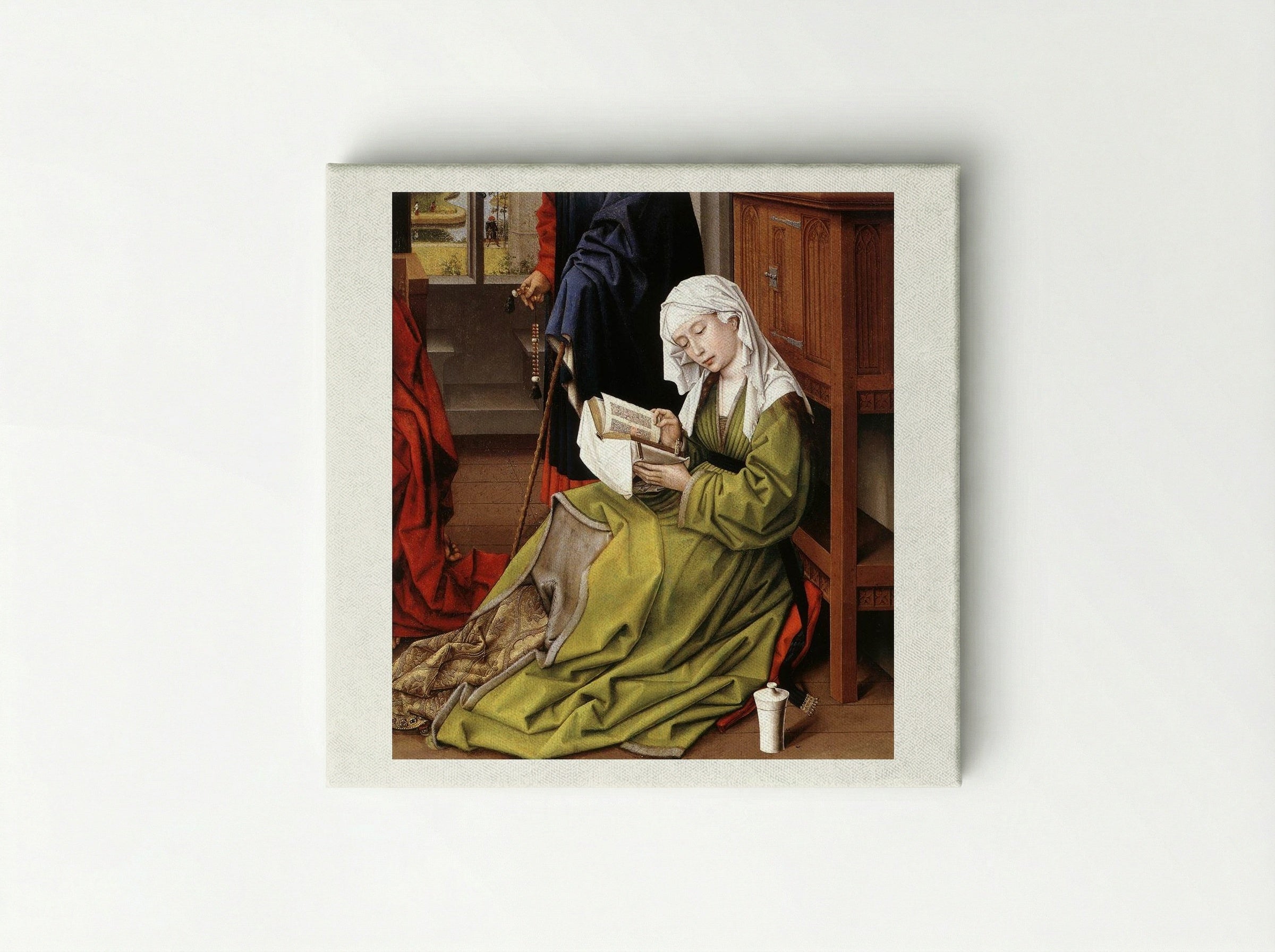 The Magdalene Reading - Rogier van der Weyden - Canvas