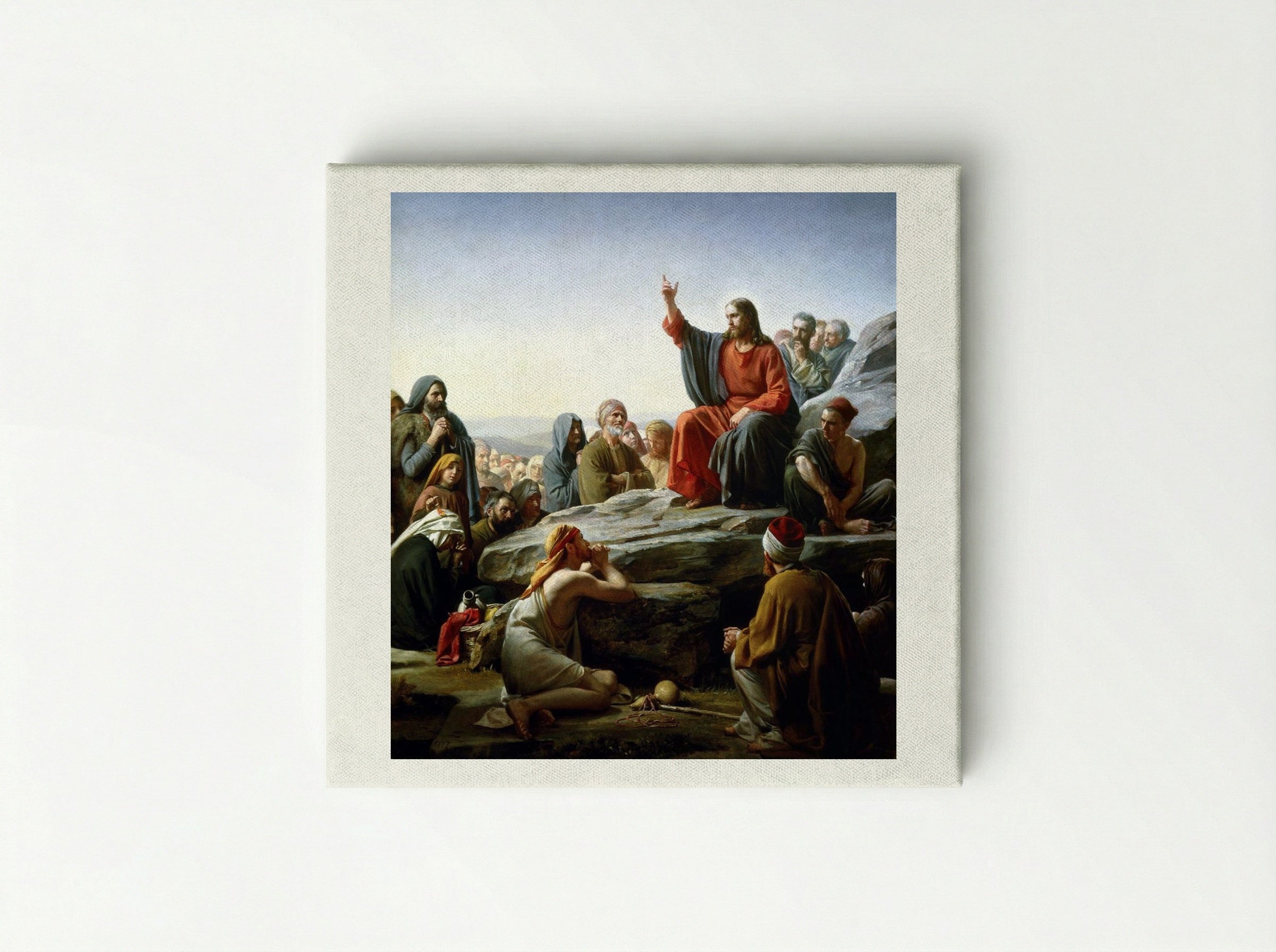 The Sermon on the Mount - Carl Bloch - Canvas