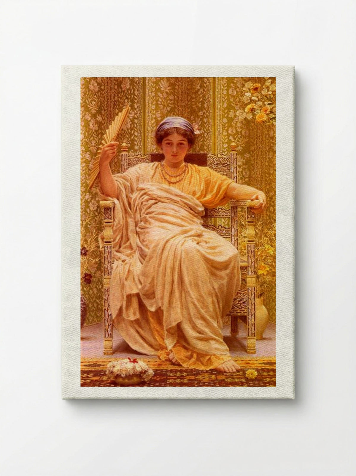 A Reverie - Albert Joseph Moore - Canvas