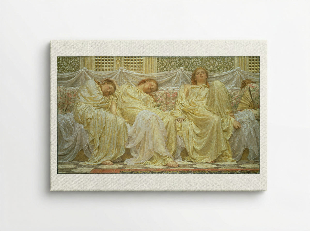 Dreamers - Albert Joseph Moore - Canvas