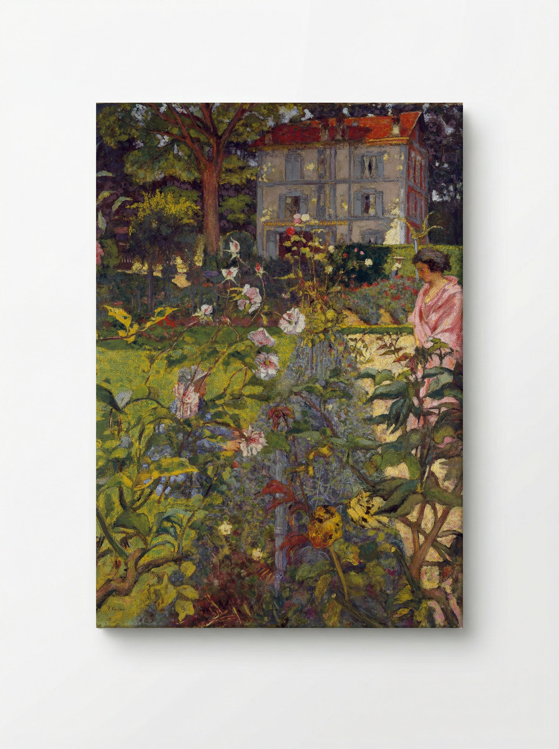Garden at Vaucresson - Édouard Vuillard - Canvas