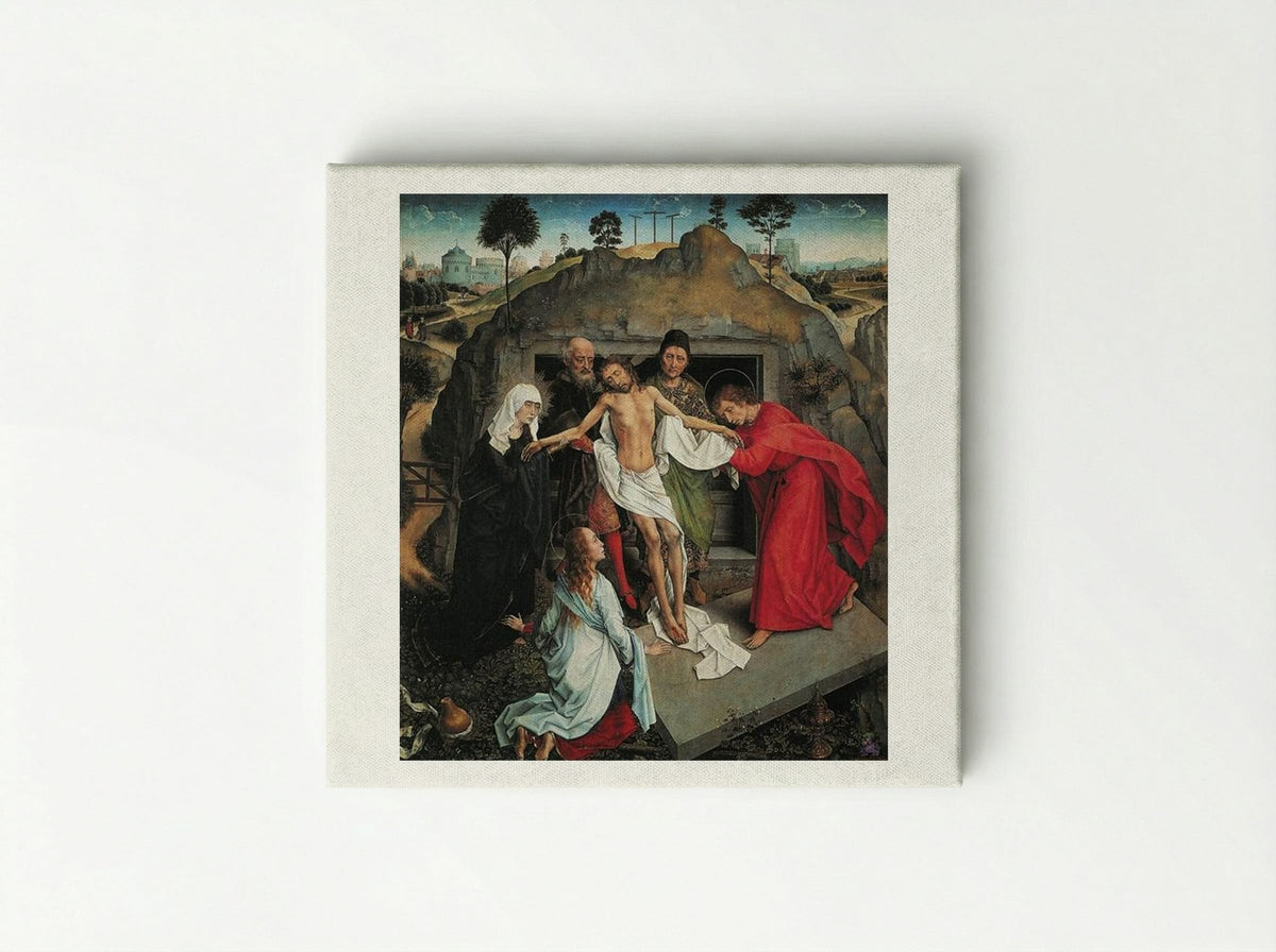 Lamentation of Christ - Rogier van der Weyden - Canvas