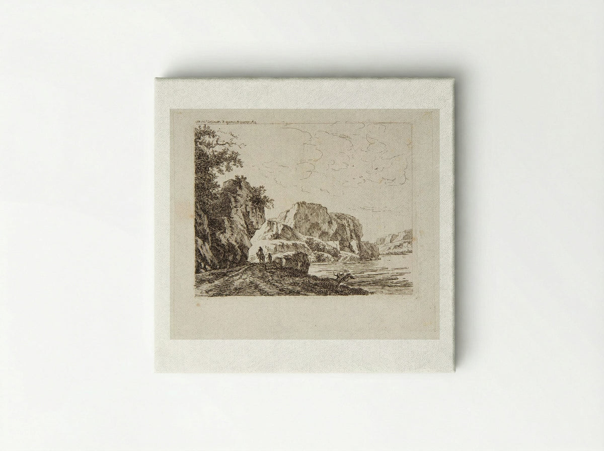 Road Along the Shore - Thérèse Holbein - Canvas