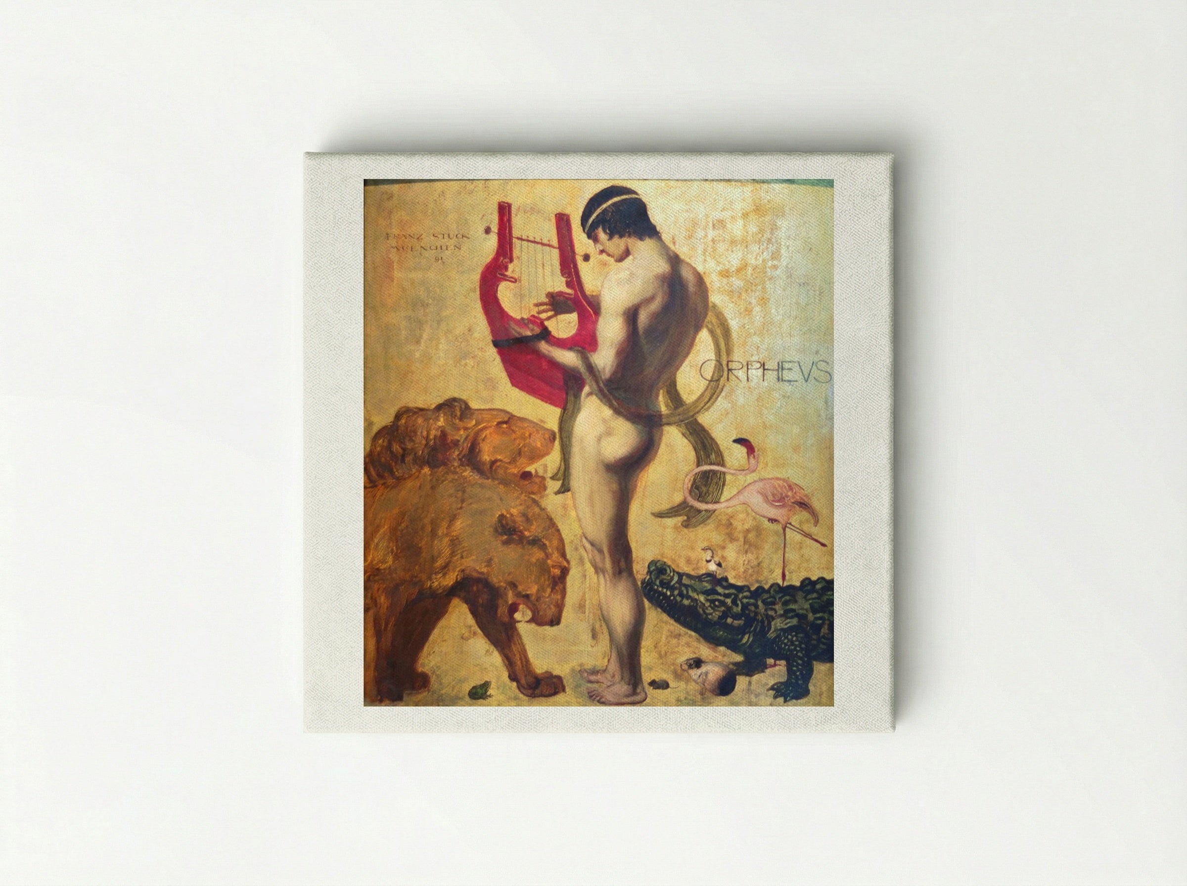 Orpheus - Franz von Stuck - Canvas