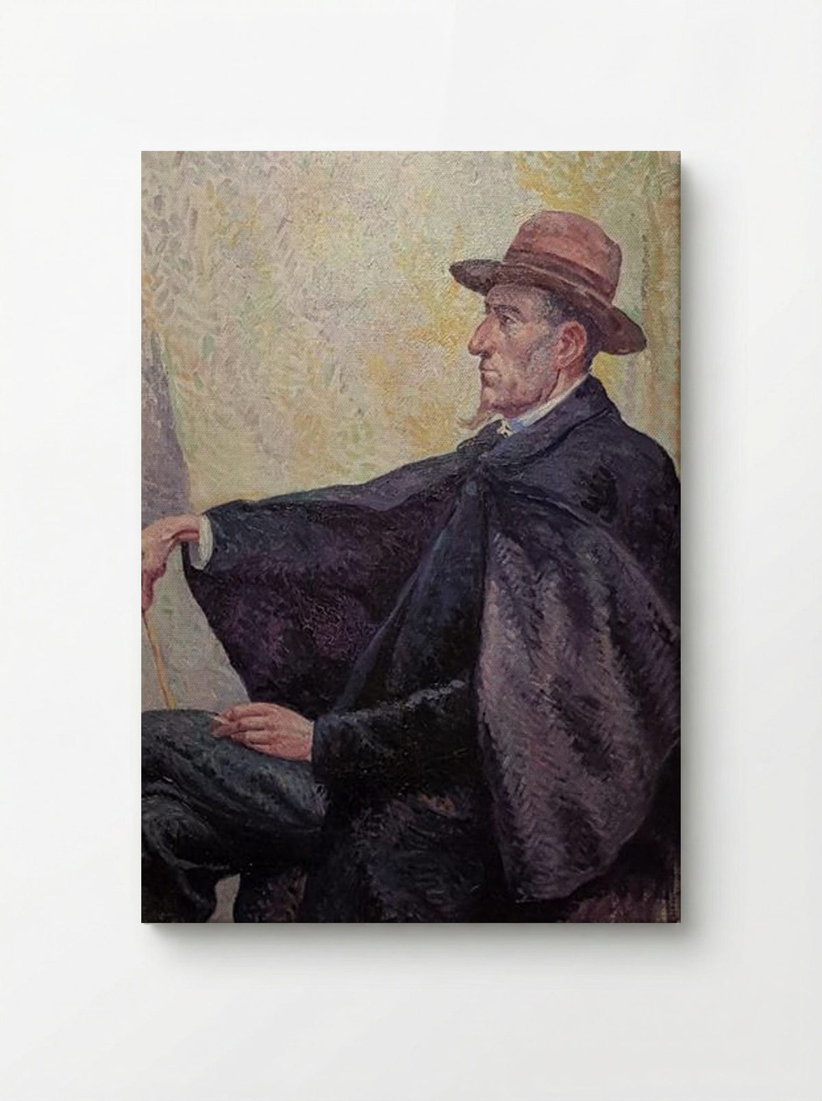 Portrait of Félix Fénéon - Maximilien Luce - Canvas