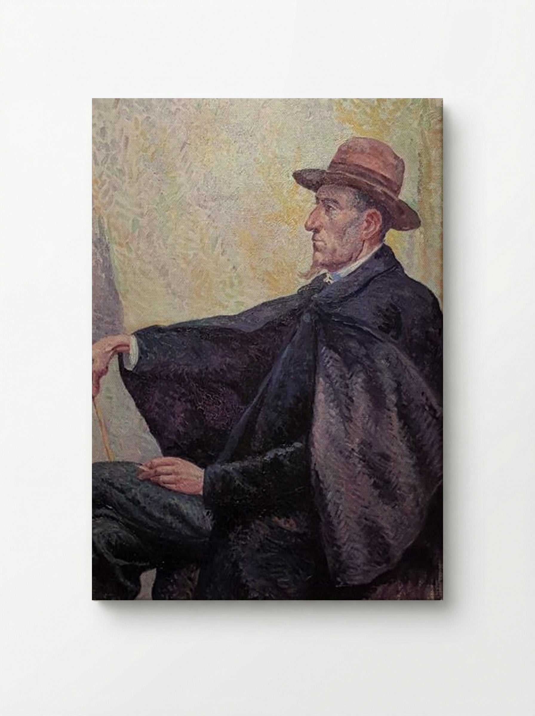 Portrait of Félix Fénéon - Maximilien Luce - Canvas