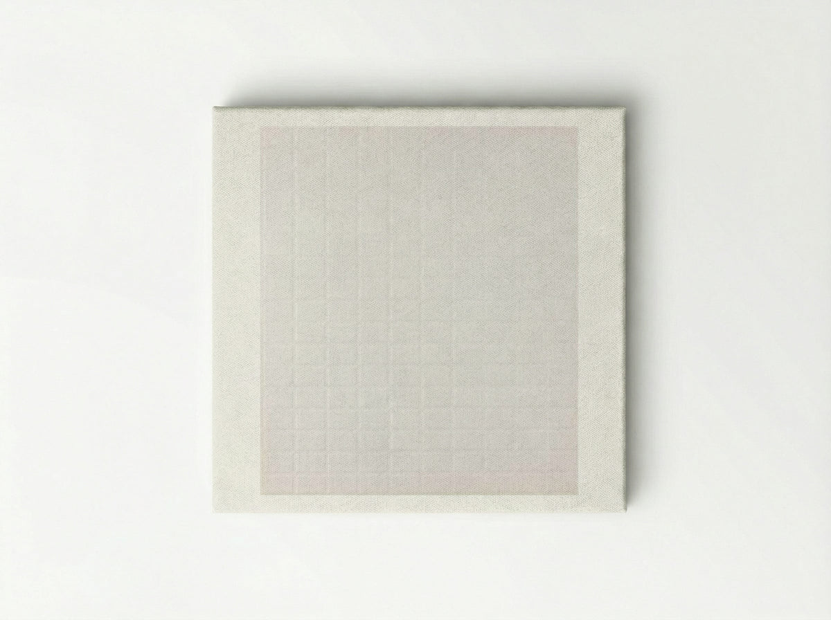 Untitled (Grid Relief) - Jan Schoonhoven - Canvas