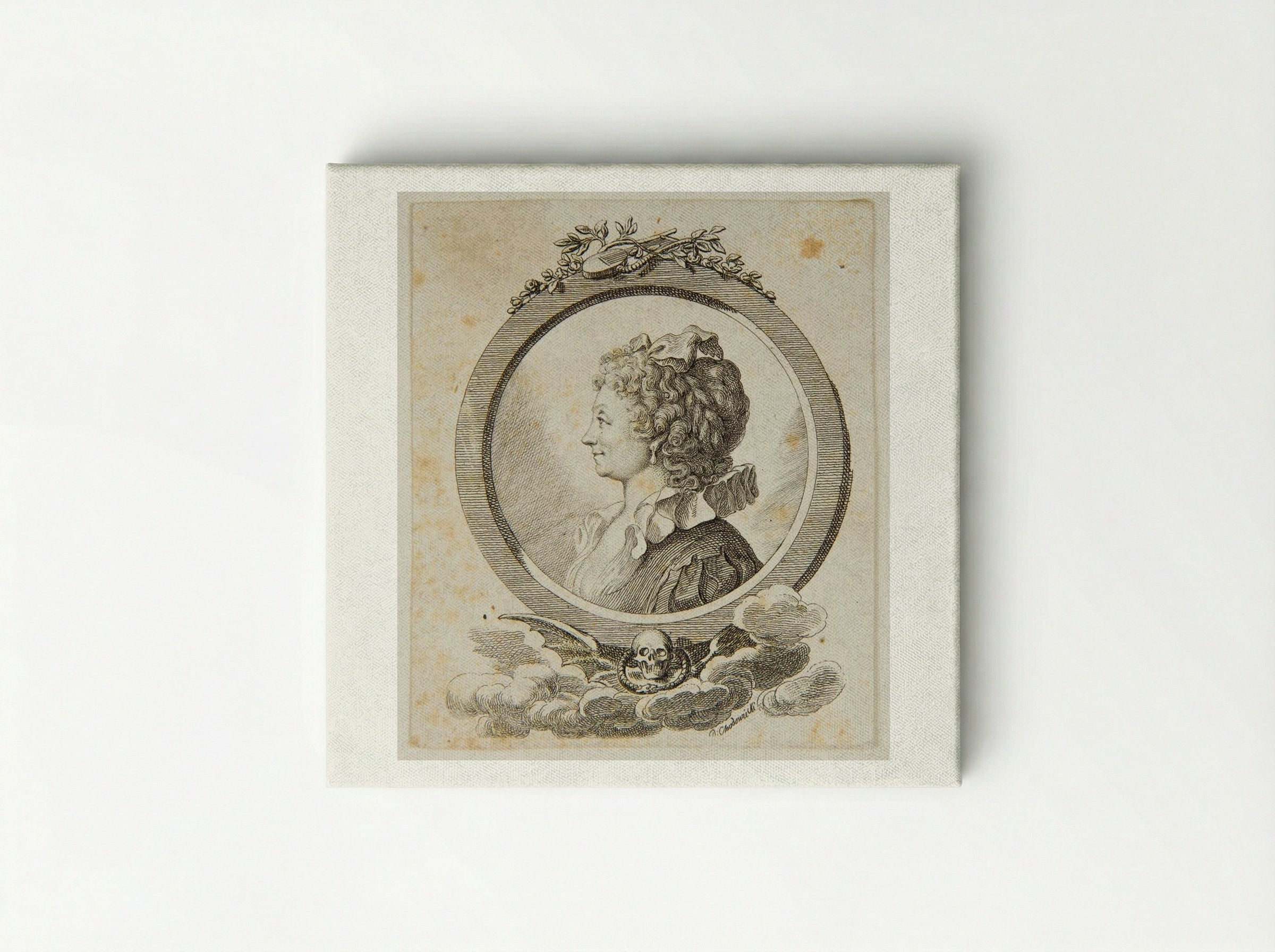 Sophie Becker Schwarz - Daniel Nikolaus Chodowiecki - Canvas
