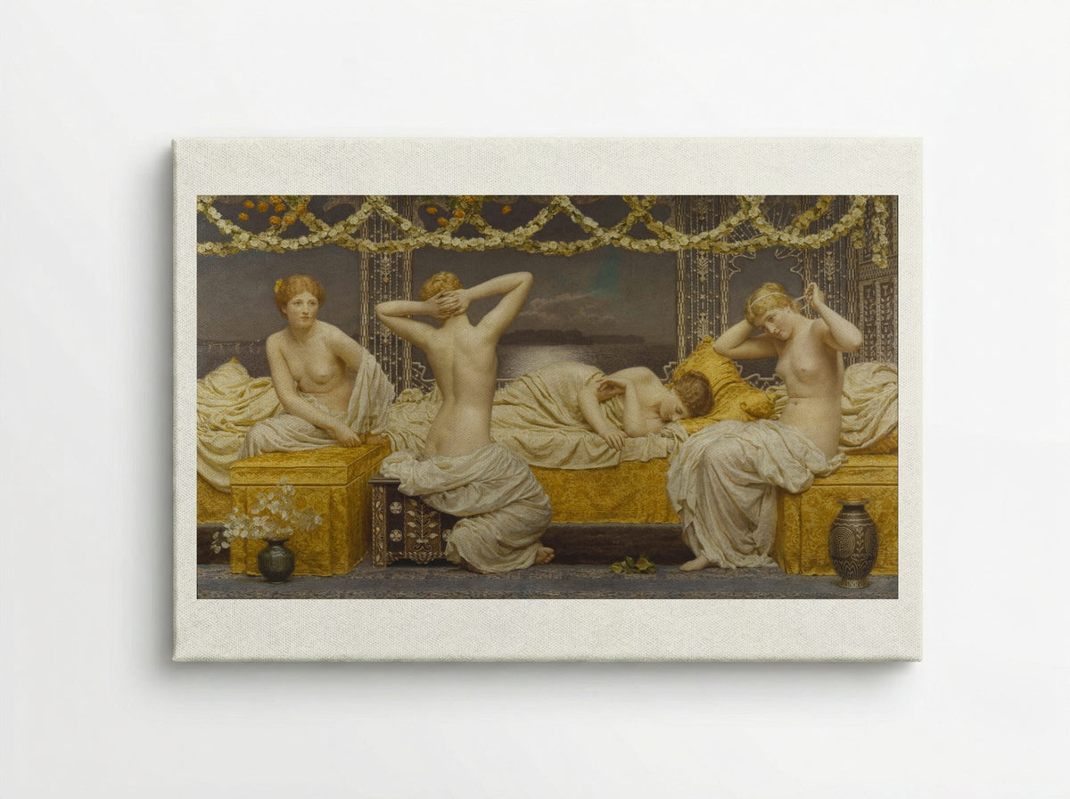 A Summer Night - Albert Joseph Moore - Canvas