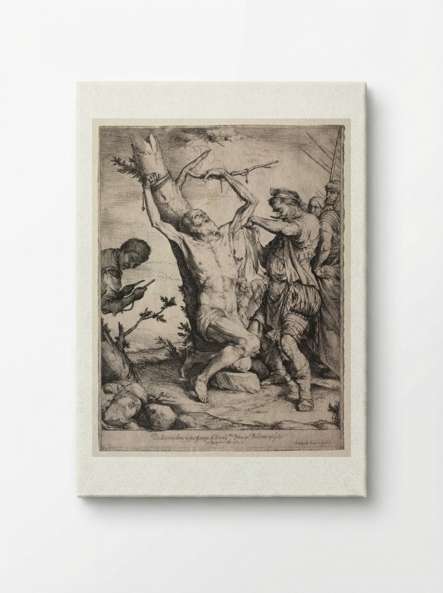 The Martyrdom of St. Bartholomew - Jusepe de Ribera - Canvas