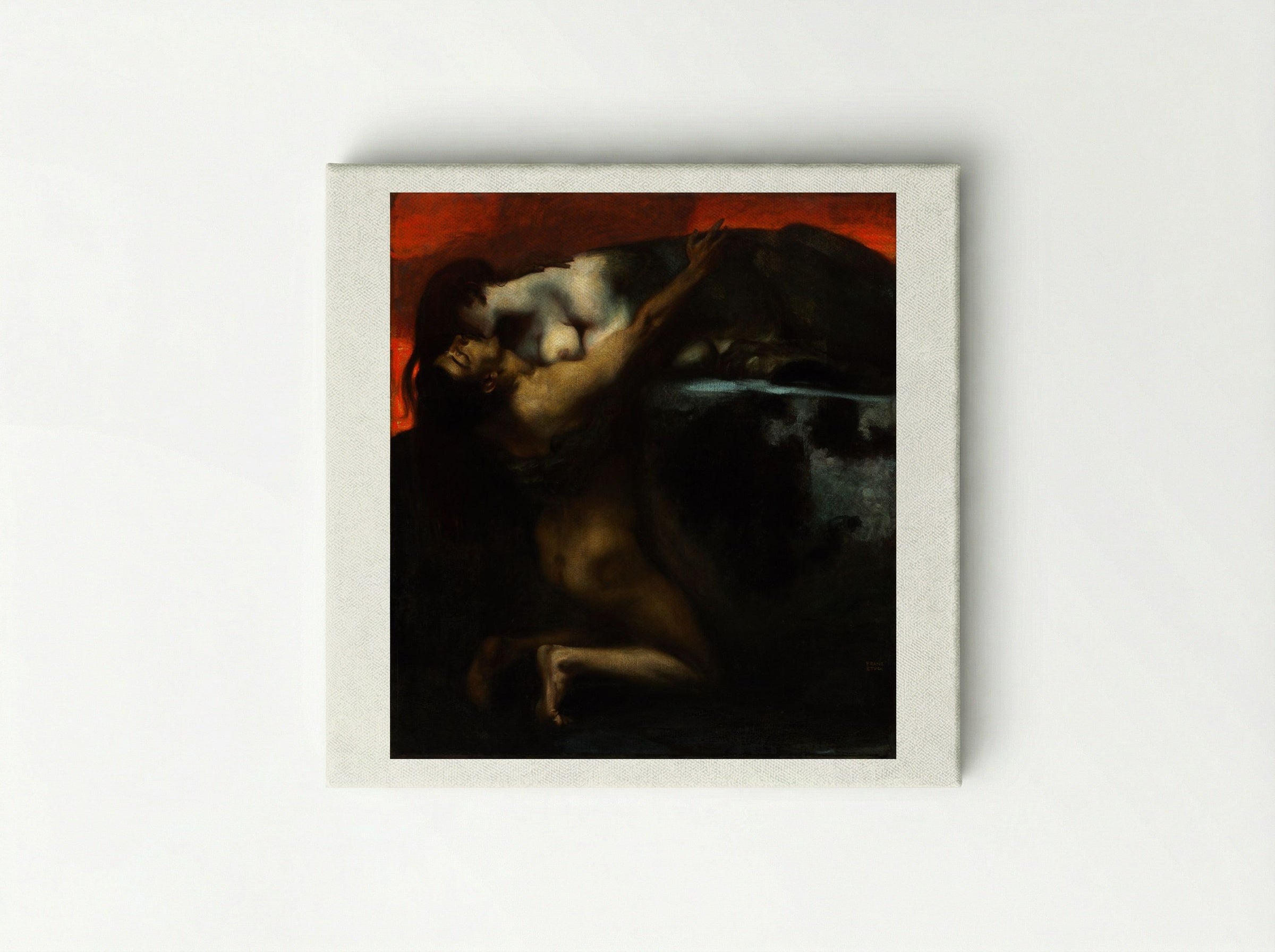 Sphinx - Franz von Stuck - Canvas