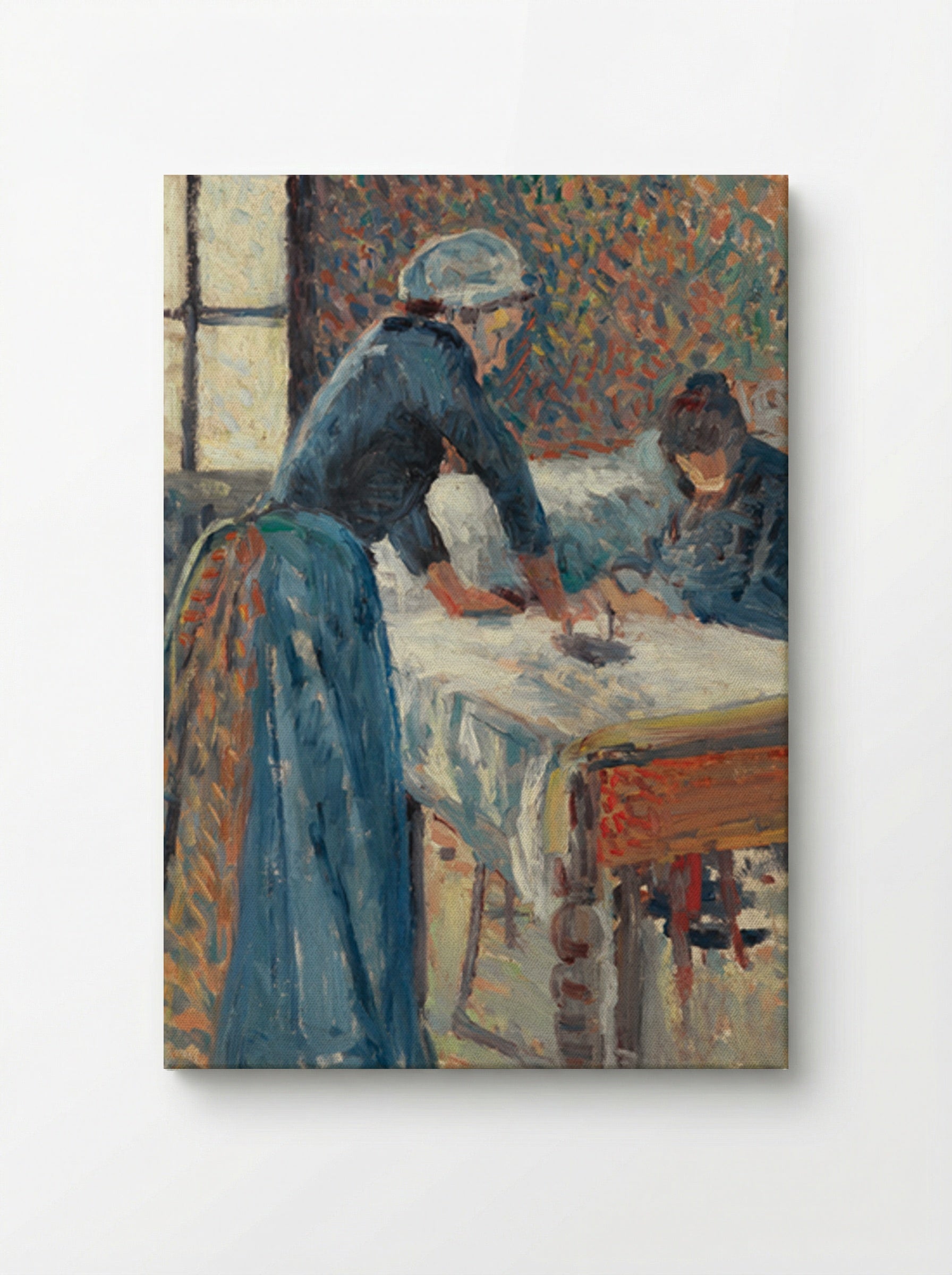 La Repasseuse - Maximilien Luce - Canvas