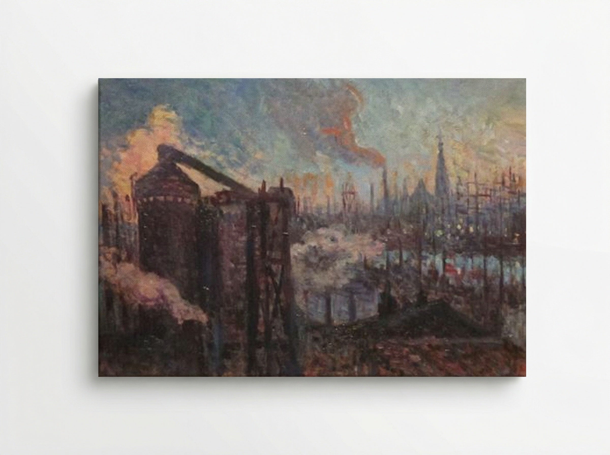 Large Industrial City - Maximilien Luce - Canvas
