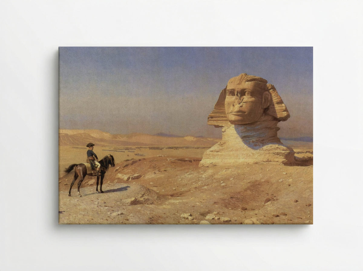 Bonaparte Before the Sphinx - Jean-Léon Gérôme - Canvas