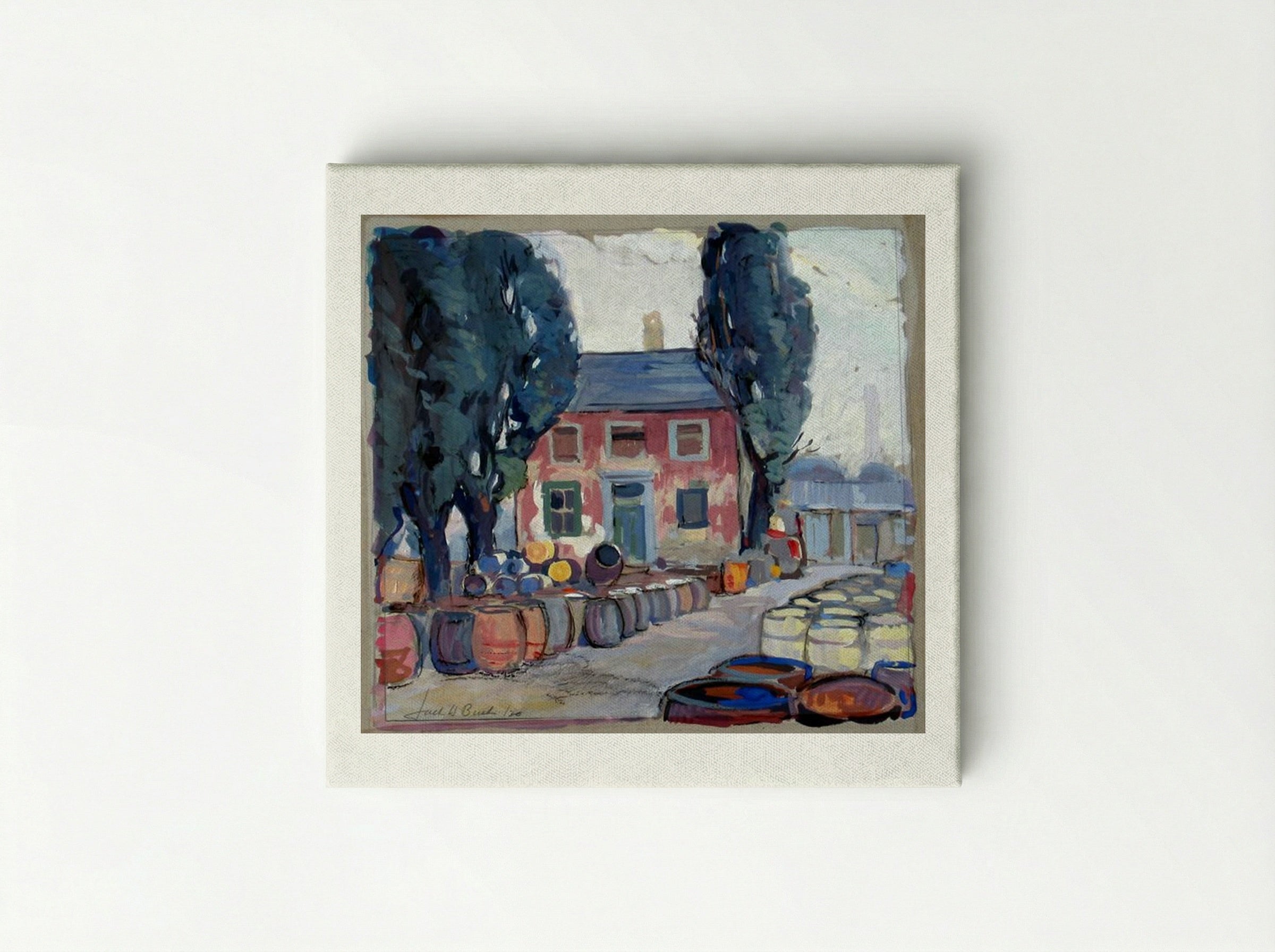 King Street West, Toronto - Jack Bush - Canvas
