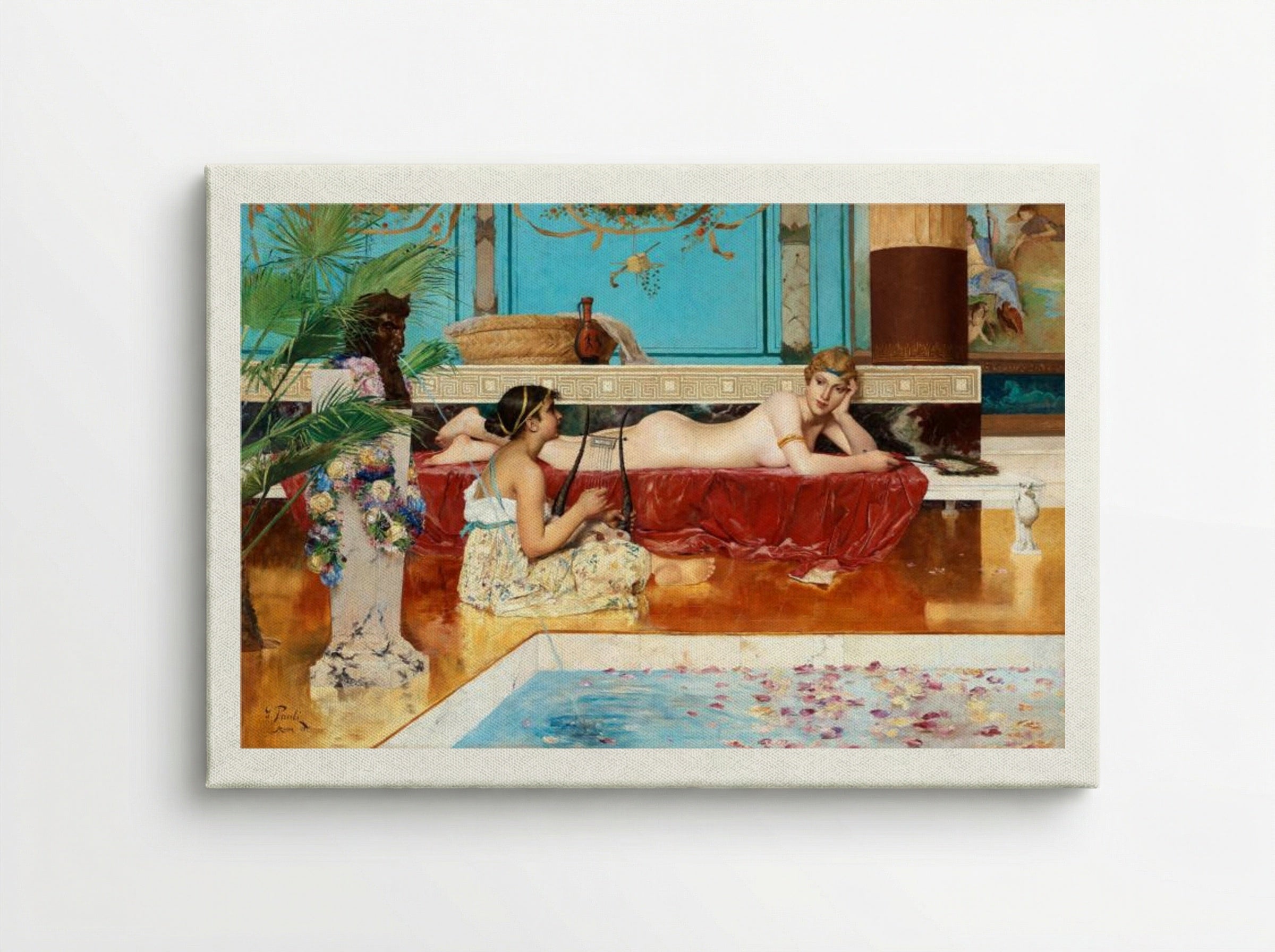 Roman Bath - Georg Pauli - Canvas