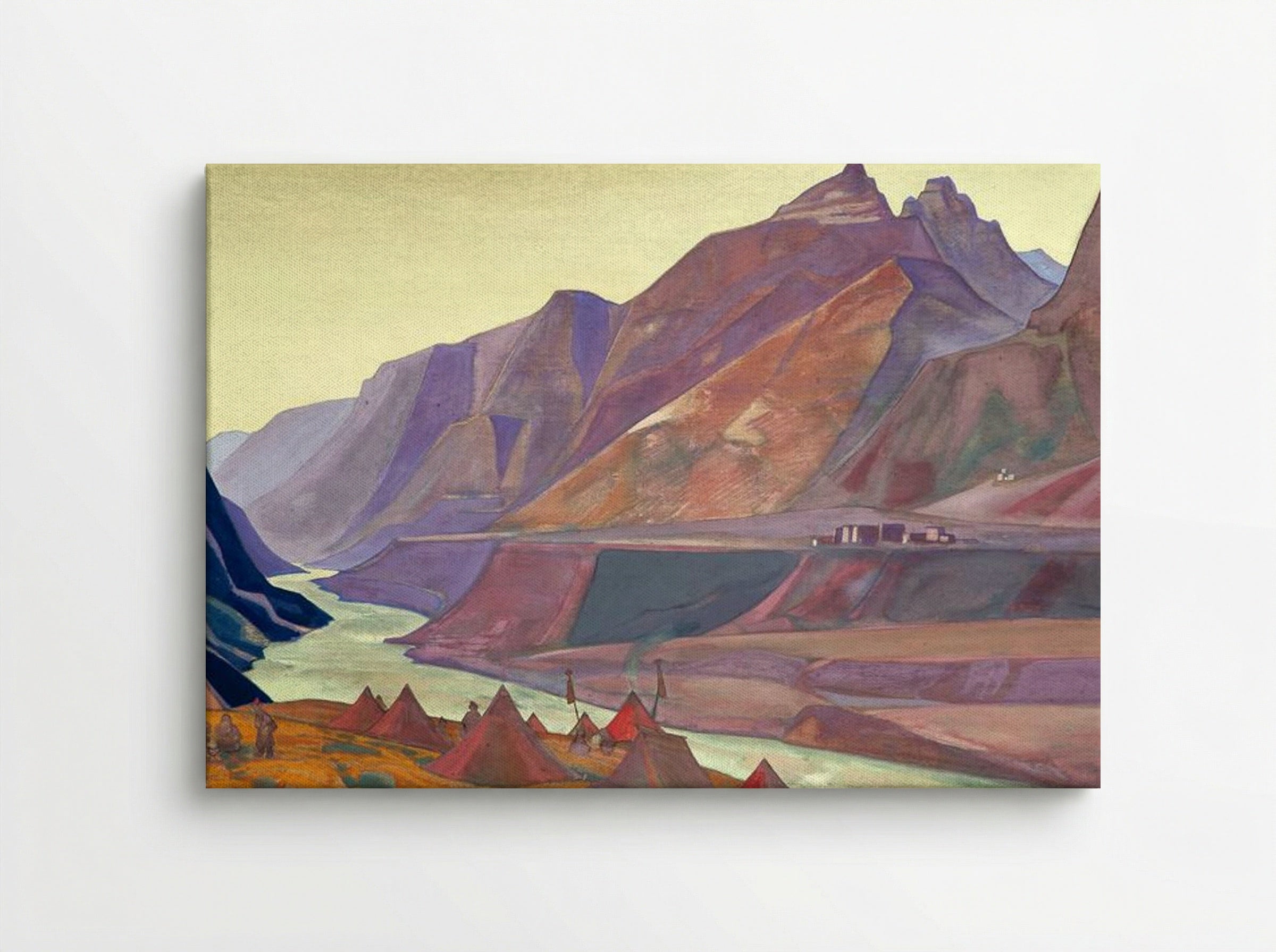 Koksar Camp - Nicholas Roerich - Canvas