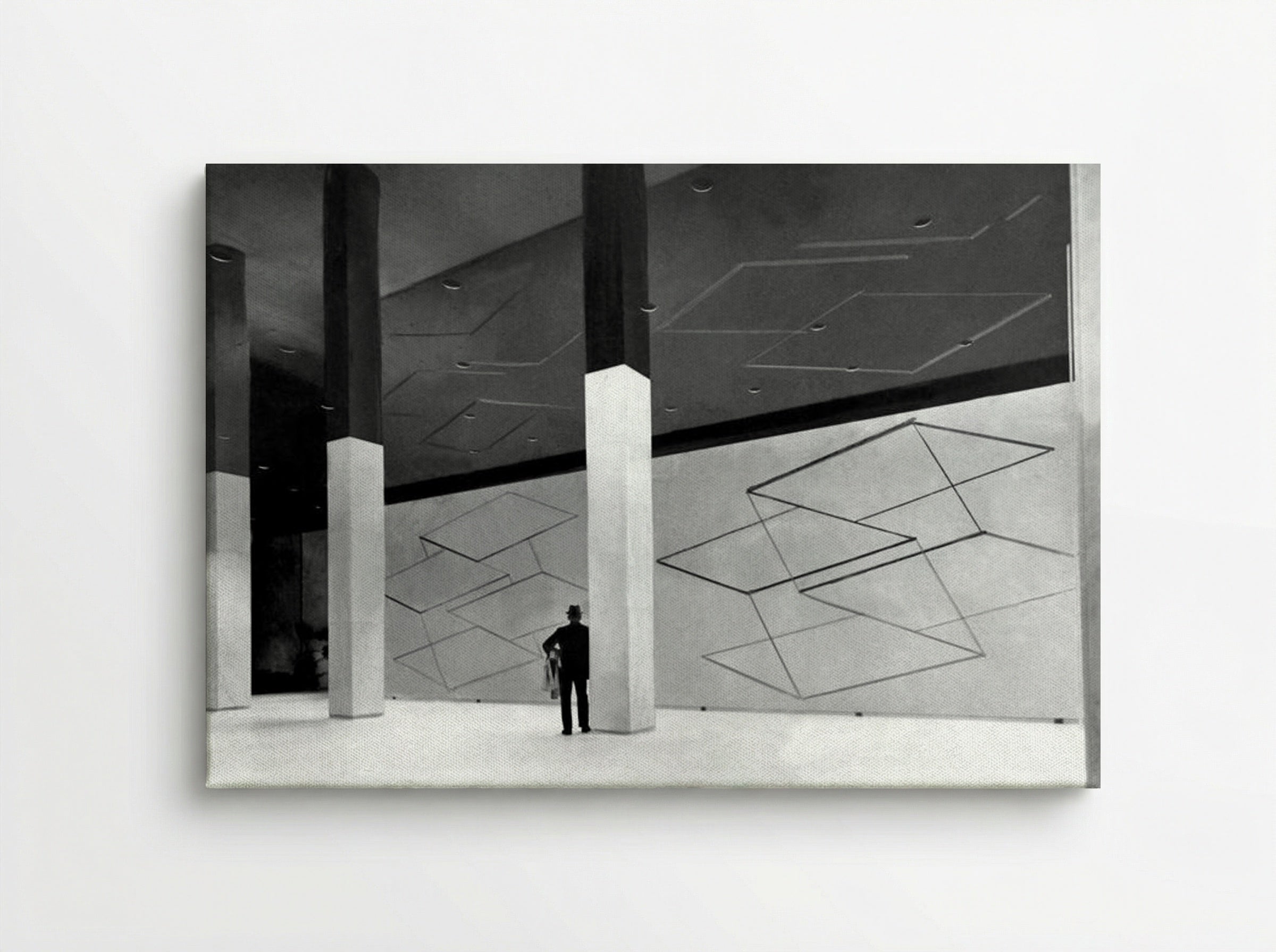 Two Structural Constellations - Josef Albers - Canvas
