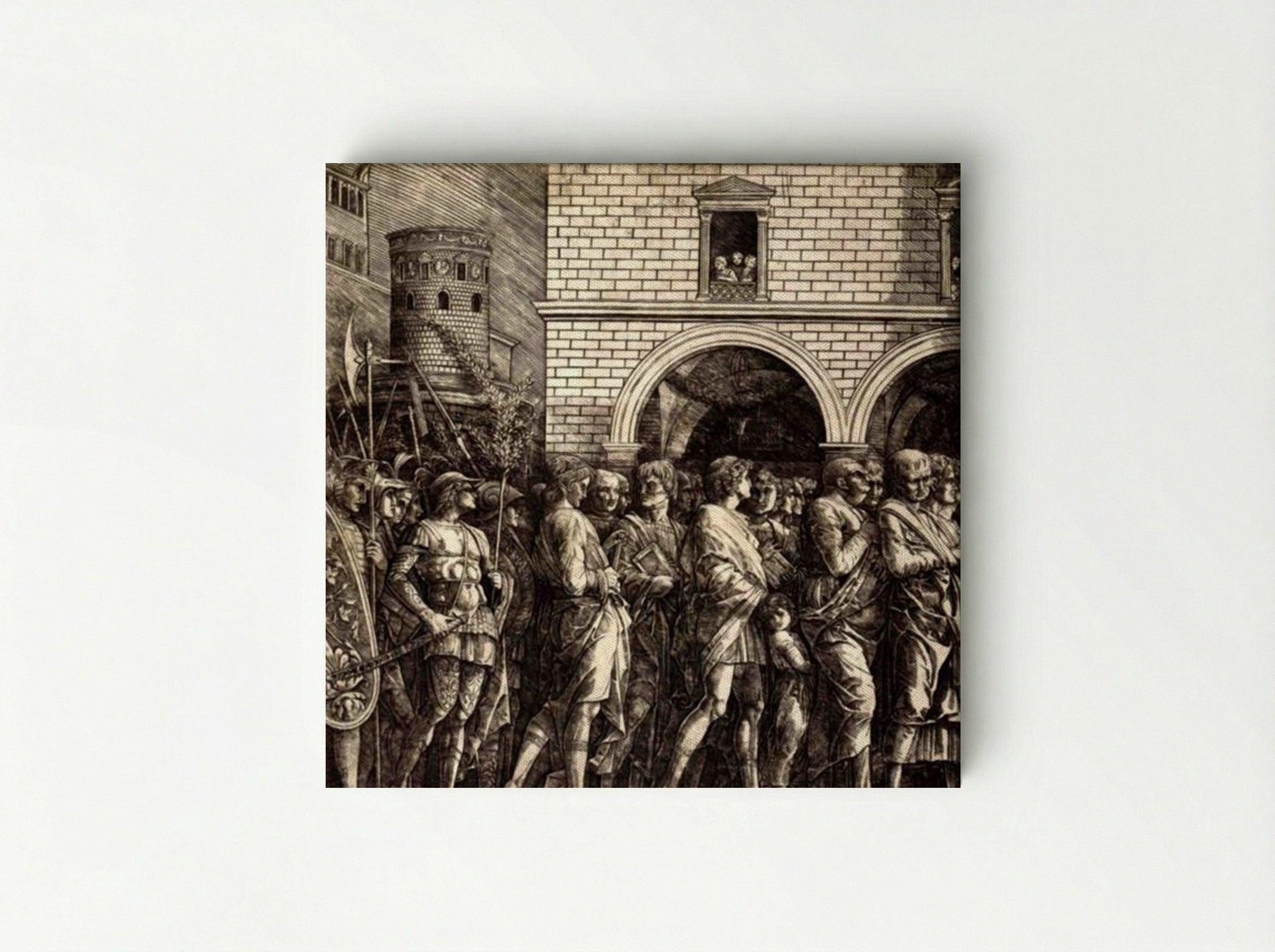 The Senators - Andrea Mantegna - Canvas