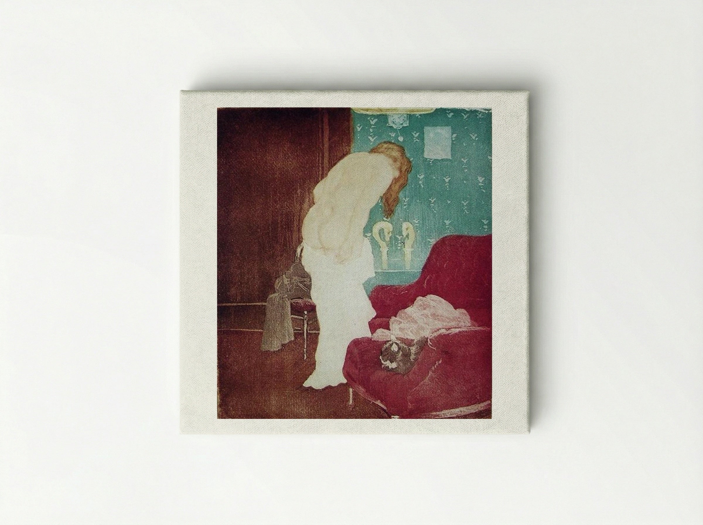 Bathroom (La Toilette) - Charles Maurin - Canvas
