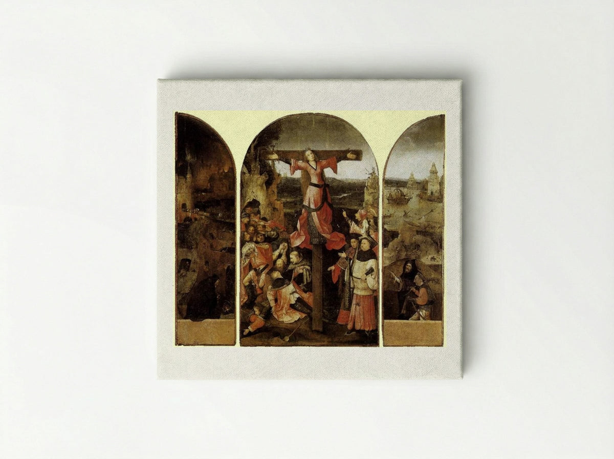 St. Liberata Triptych - Hieronymus Bosch - Canvas